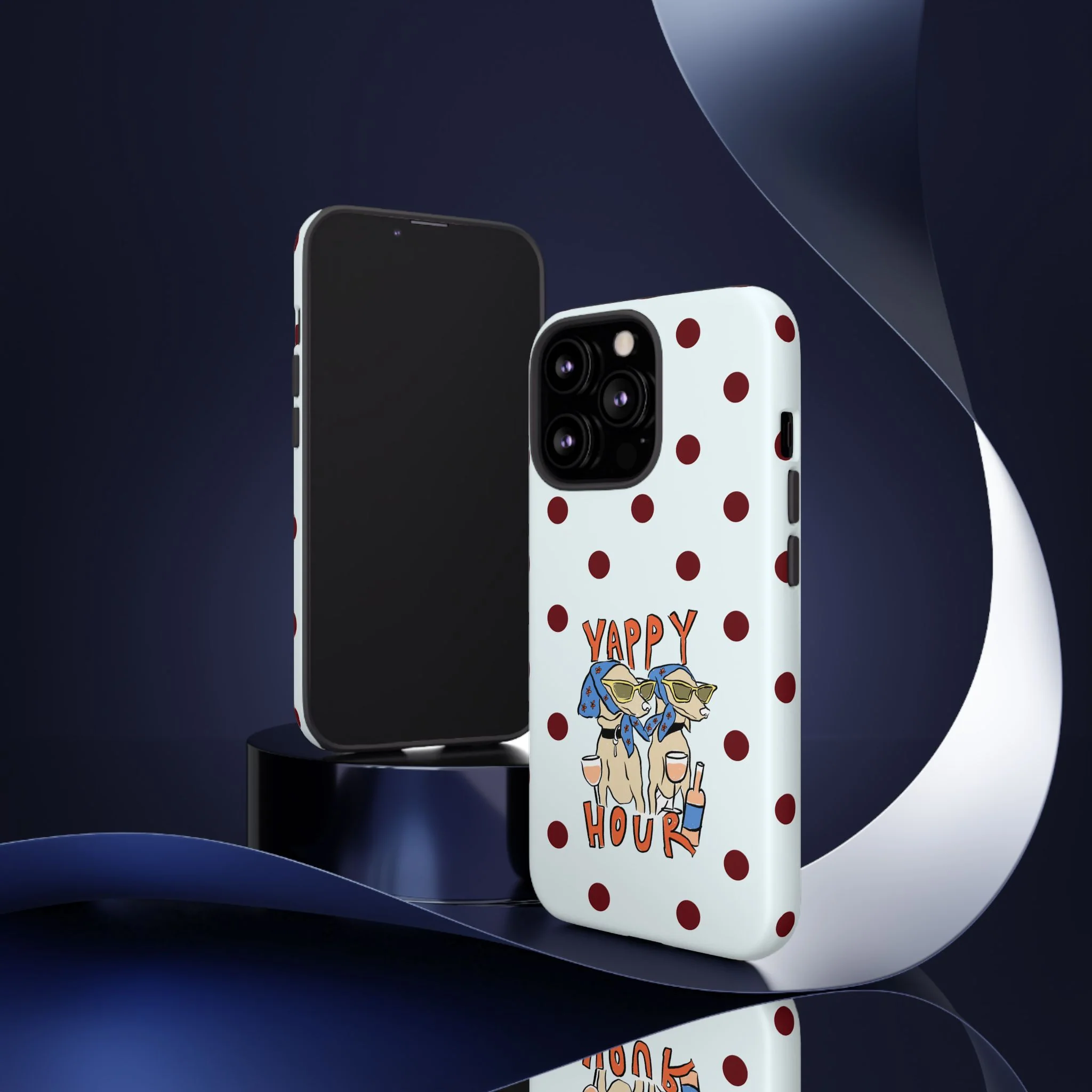 Yappy Hour Dogs iPhone Case - Image 98