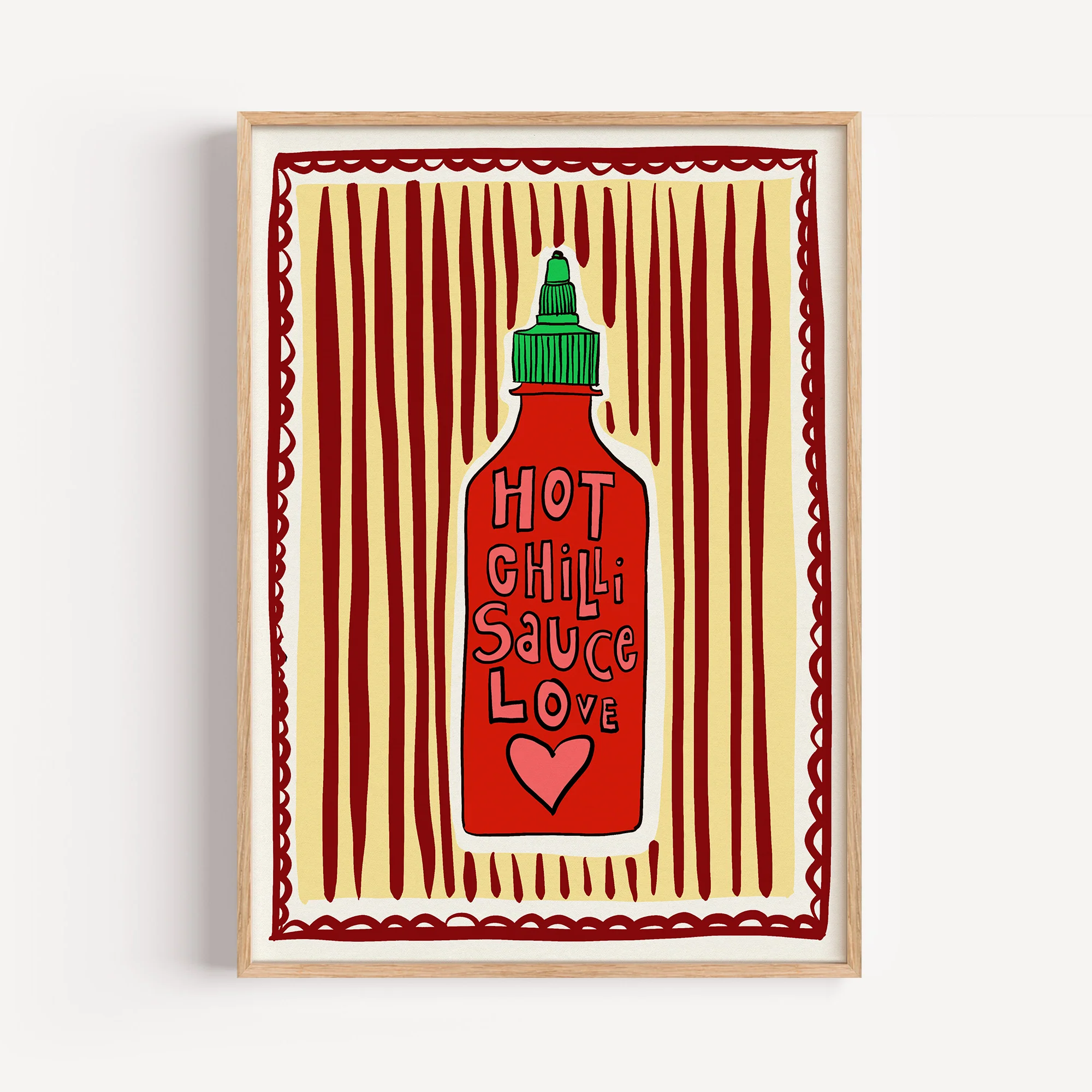 Hot Chilli Sauce Love Print - Image 2
