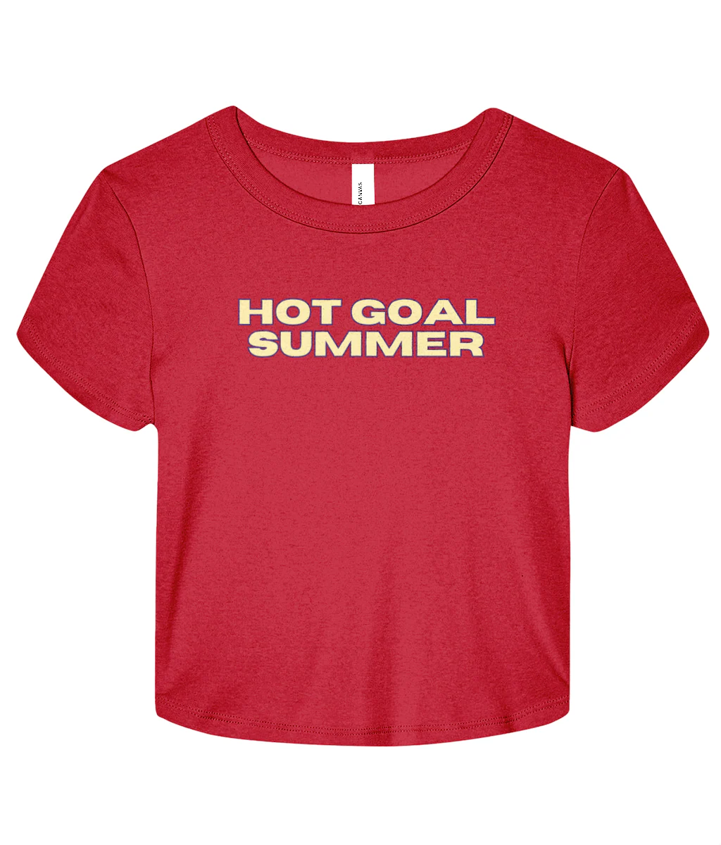 Hot Goal Summer Micro Rib Baby T-shirt