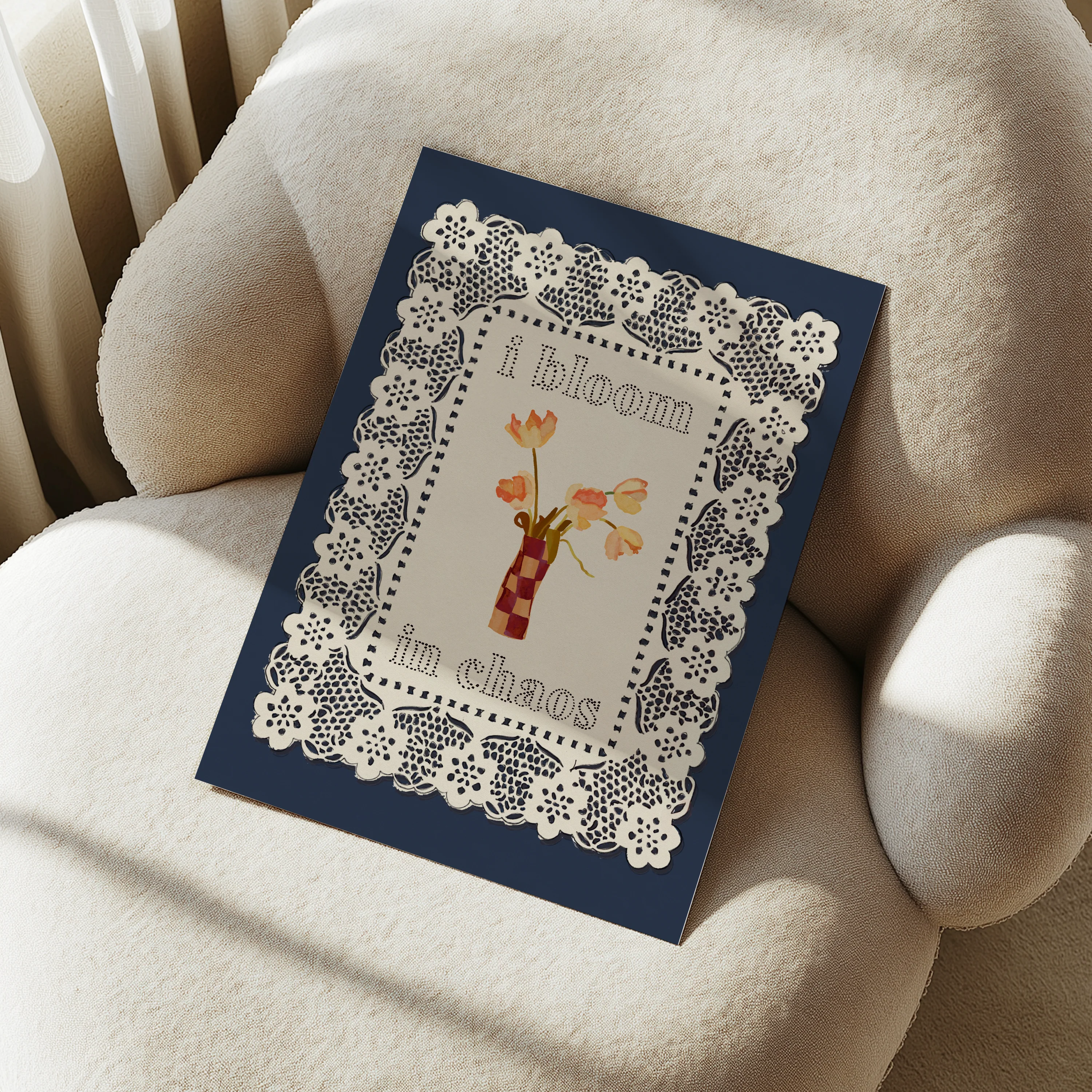 I Bloom In Chaos Print - Image 3