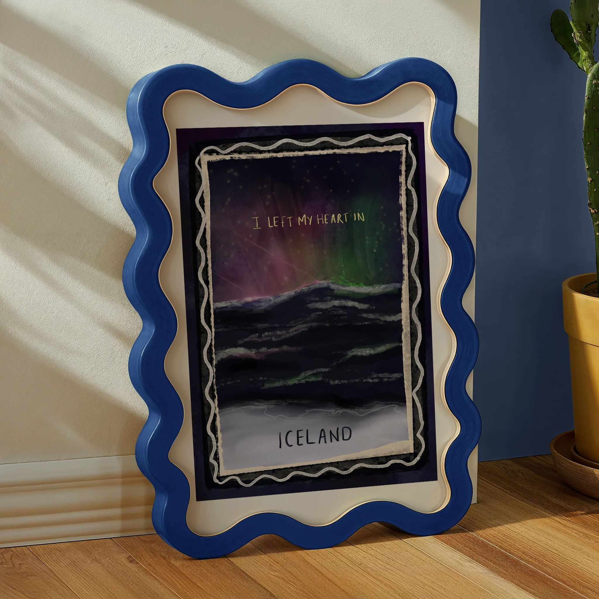 I Left My Heart In Iceland Print - Image 3