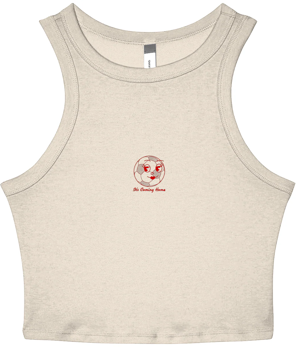 It's Coming Home Micro Rib Racer Tank