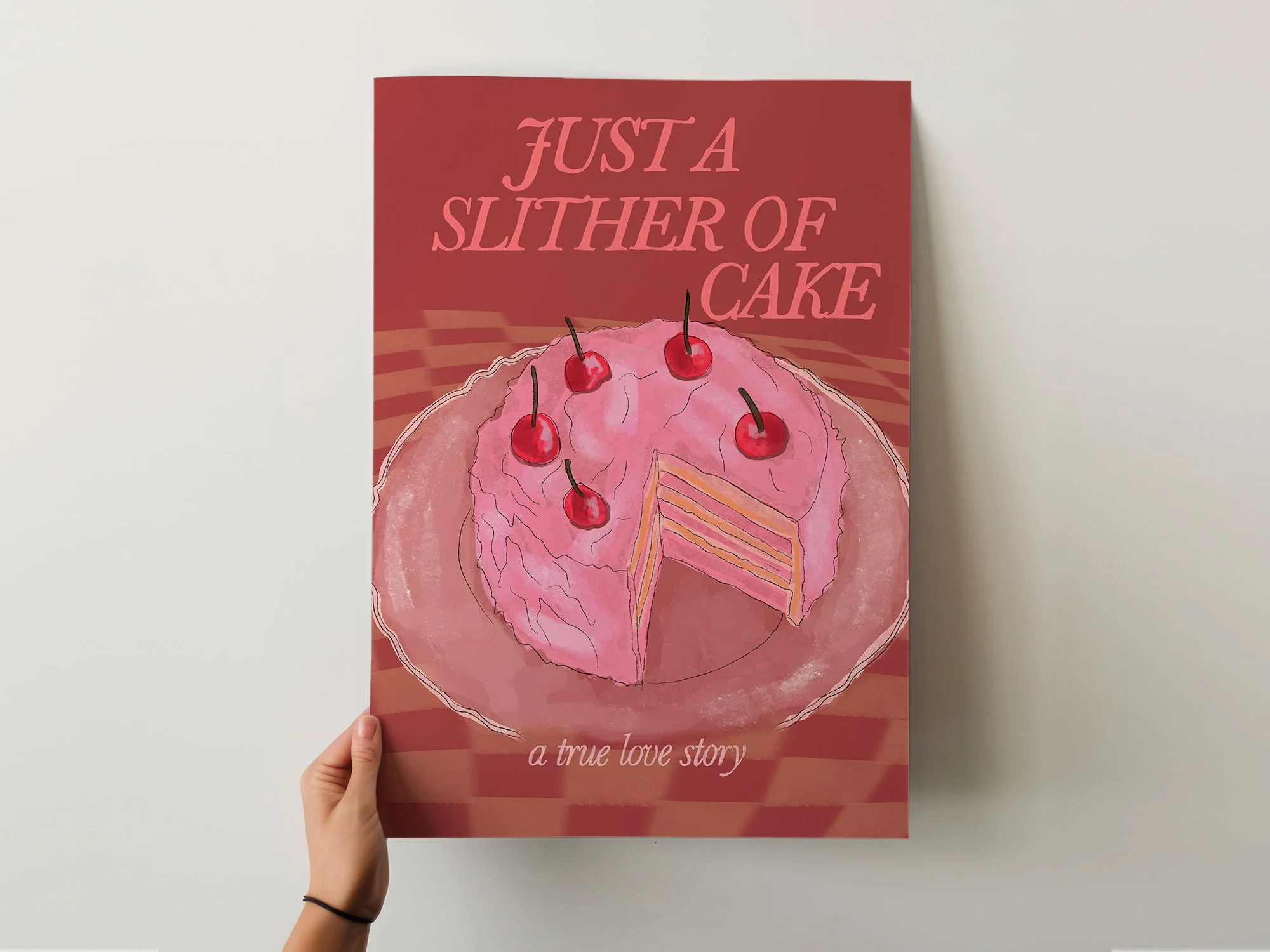 Just A Sliver Of Cake Print - Image 3