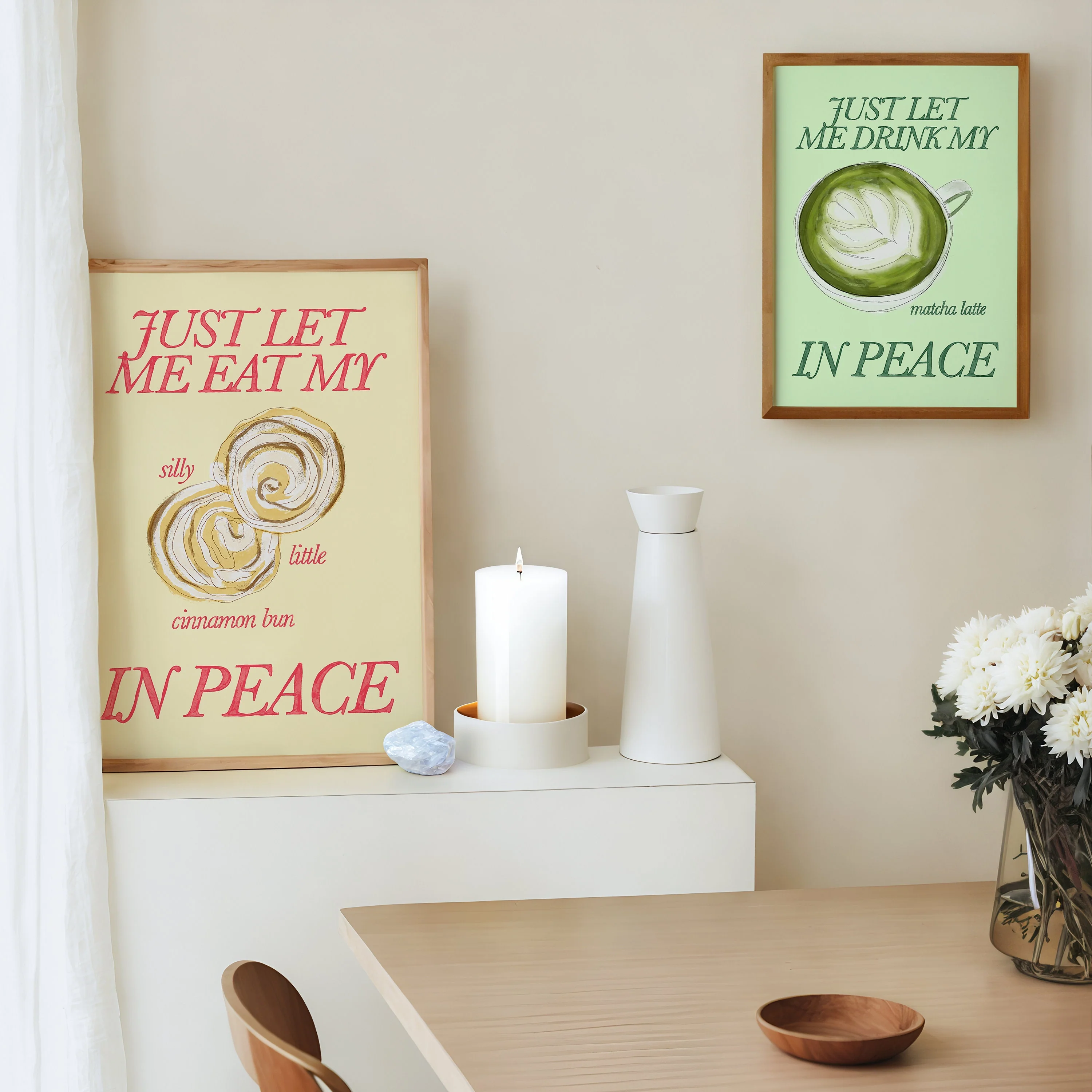 Just Let Me Drink My Matcha Latte in Peace Print - Image 5
