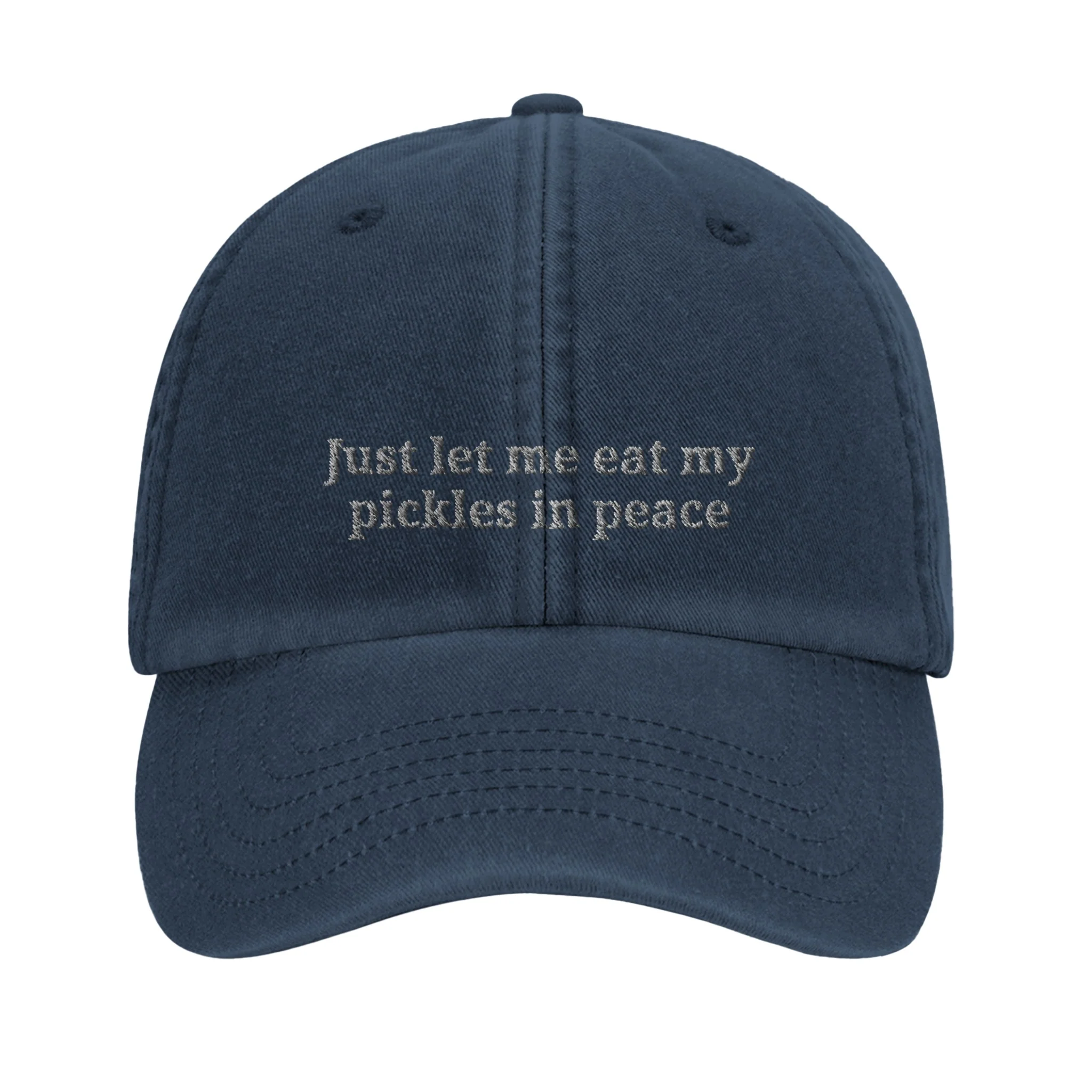 Just let me eat my pickles in peace cap - Image 4