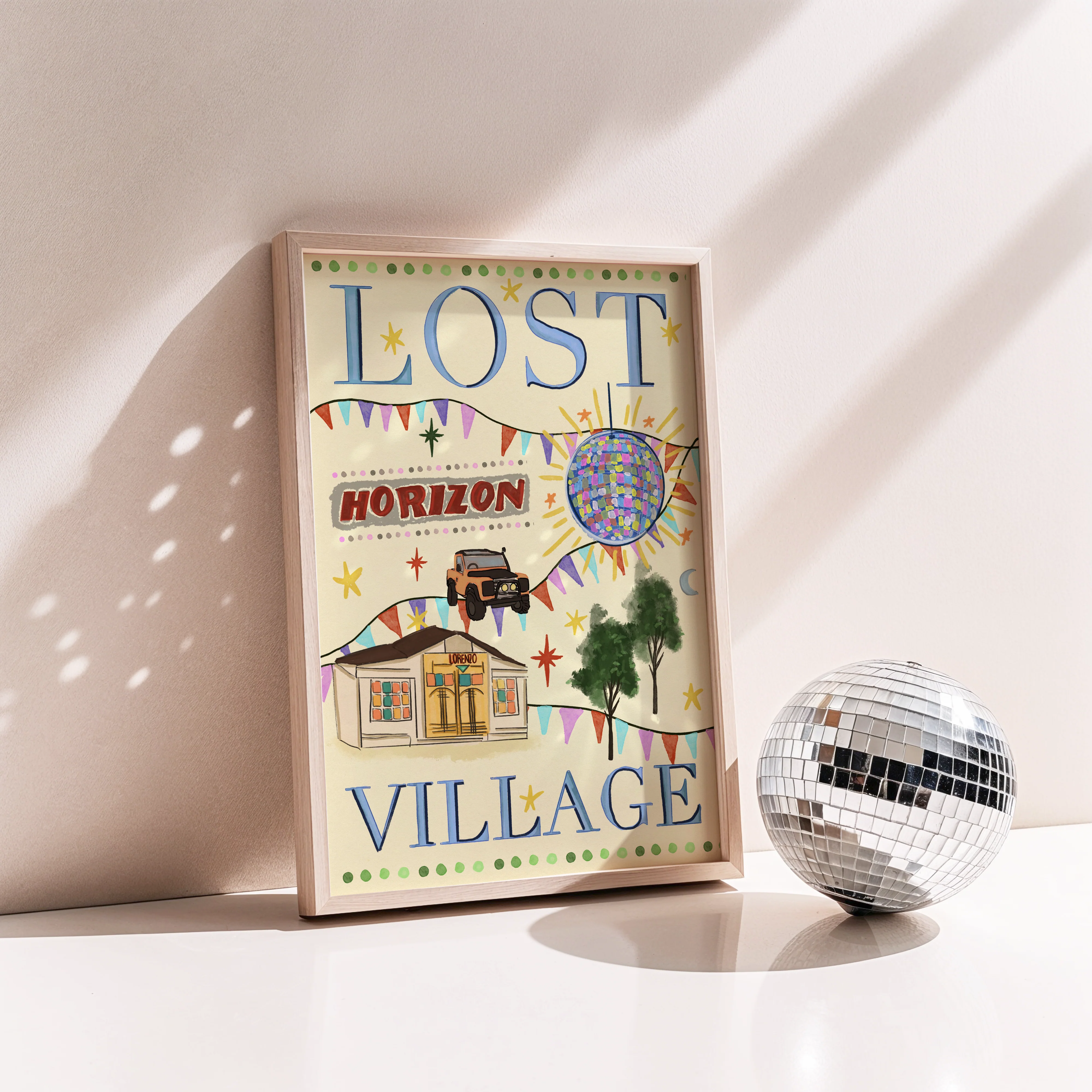 Lost Village Festival Print - Image 3