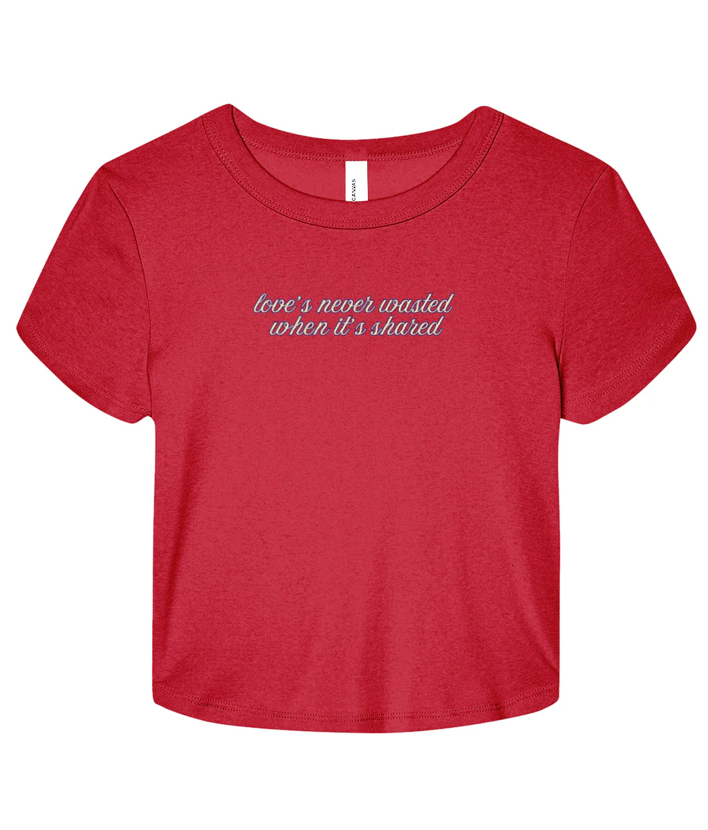 Love’s Never Wasted Micro Rib Baby T-shirt - Image 6