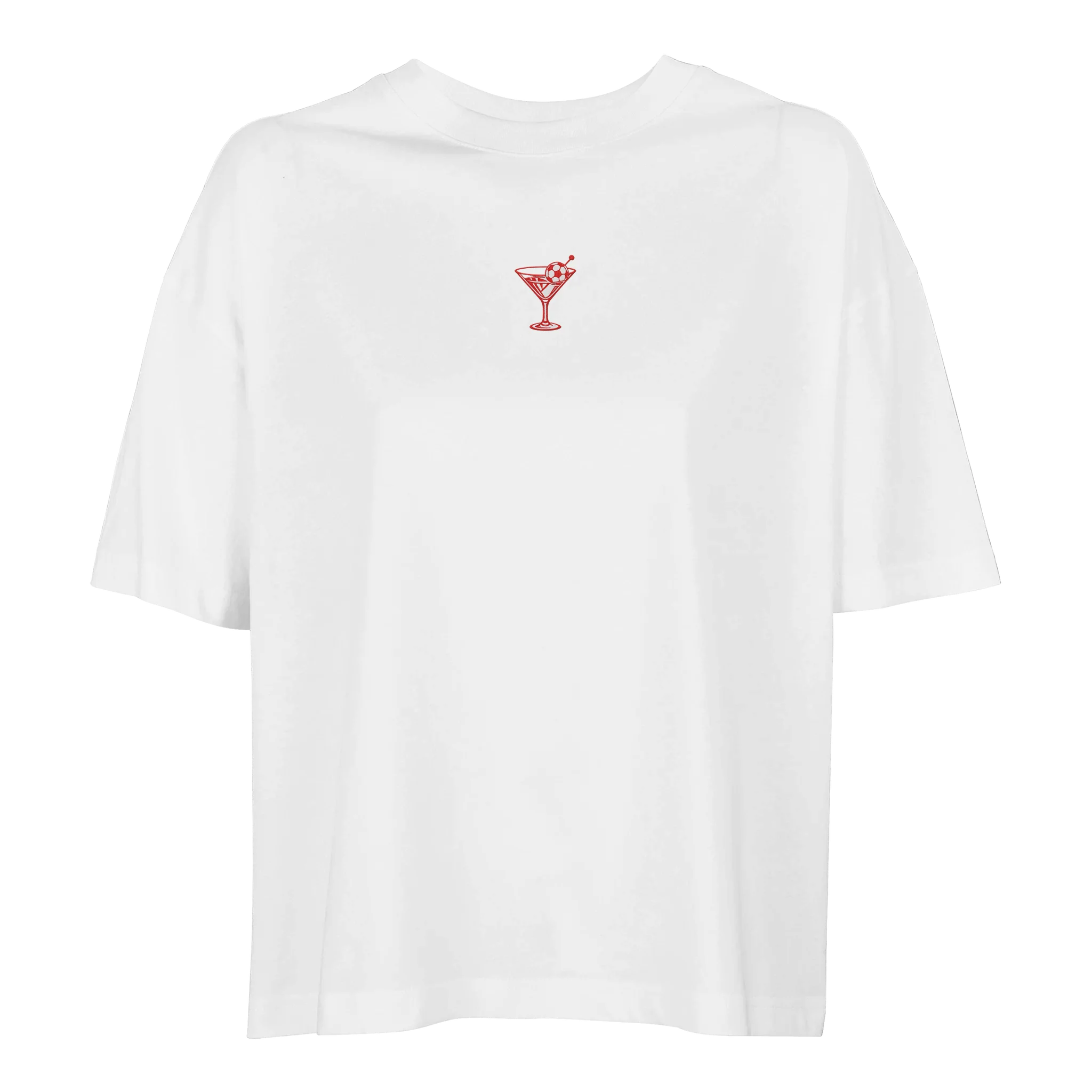Martini's & Match Days Oversized T-shirt - Image 2