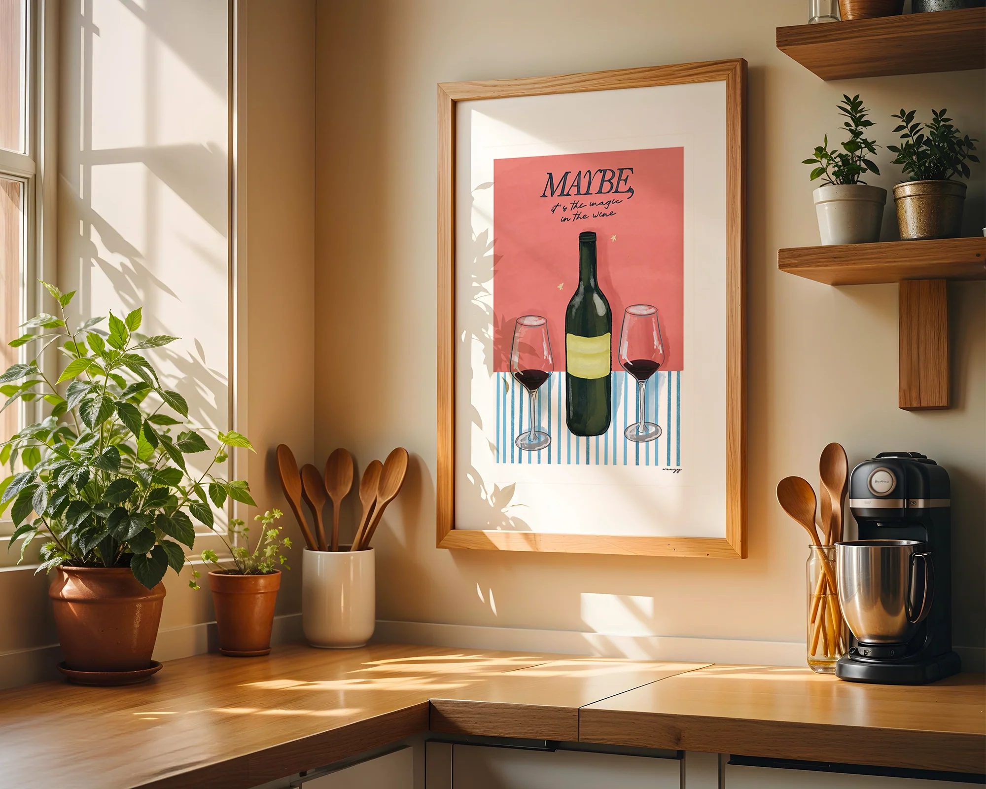 Maybe It's The Magic In The Wine Print - Image 4