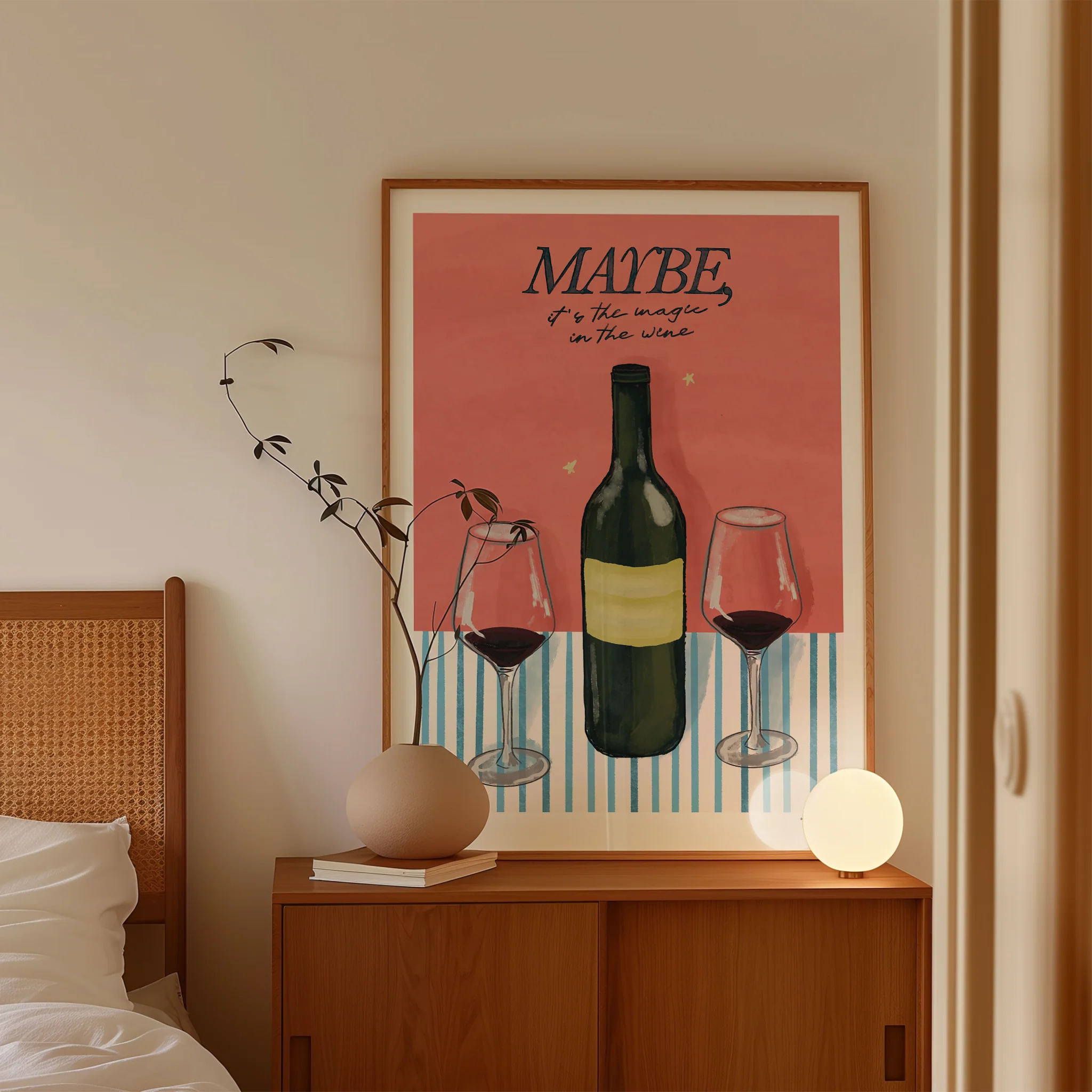 Maybe It's The Magic In The Wine Print - Image 6