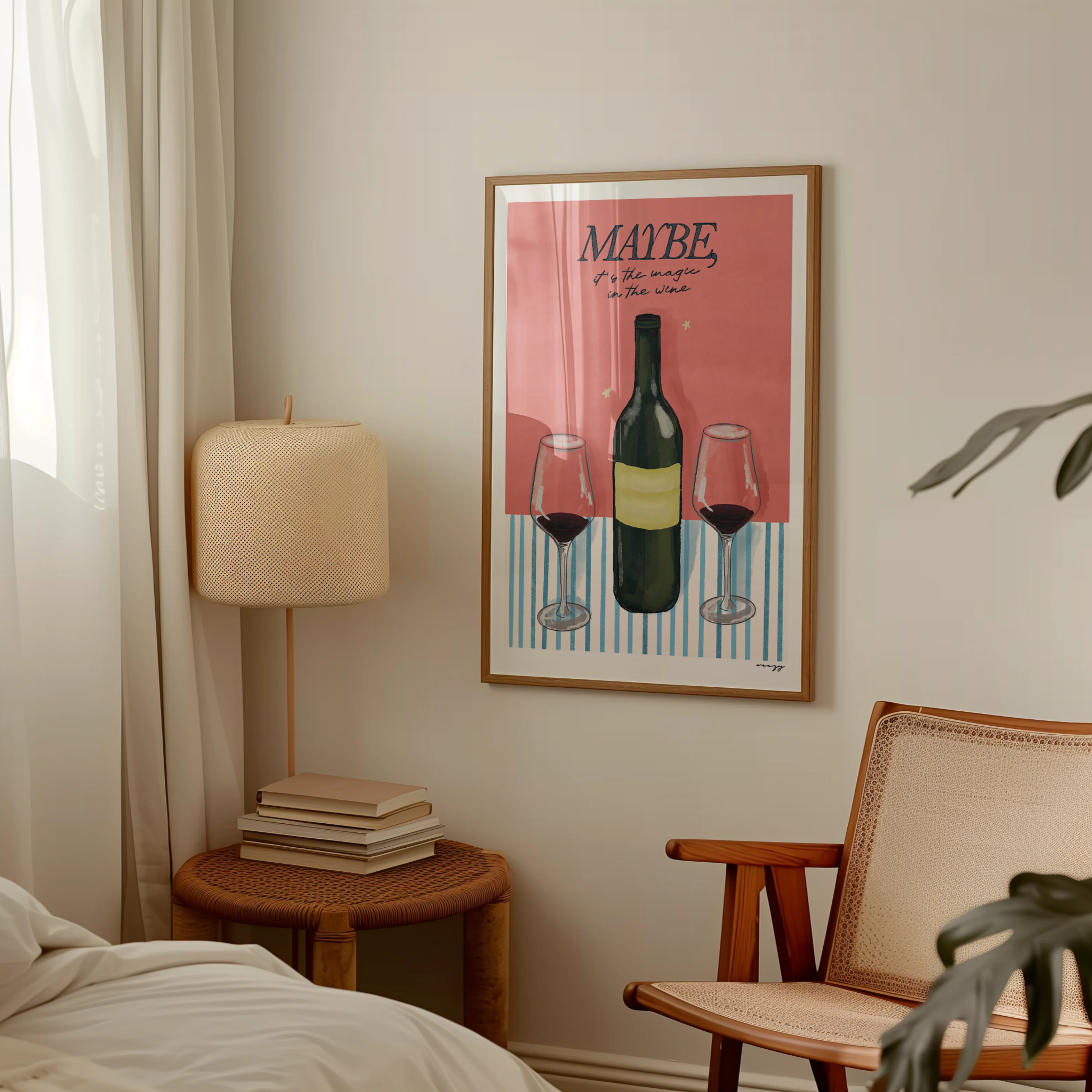 Maybe It's The Magic In The Wine Print - Image 7