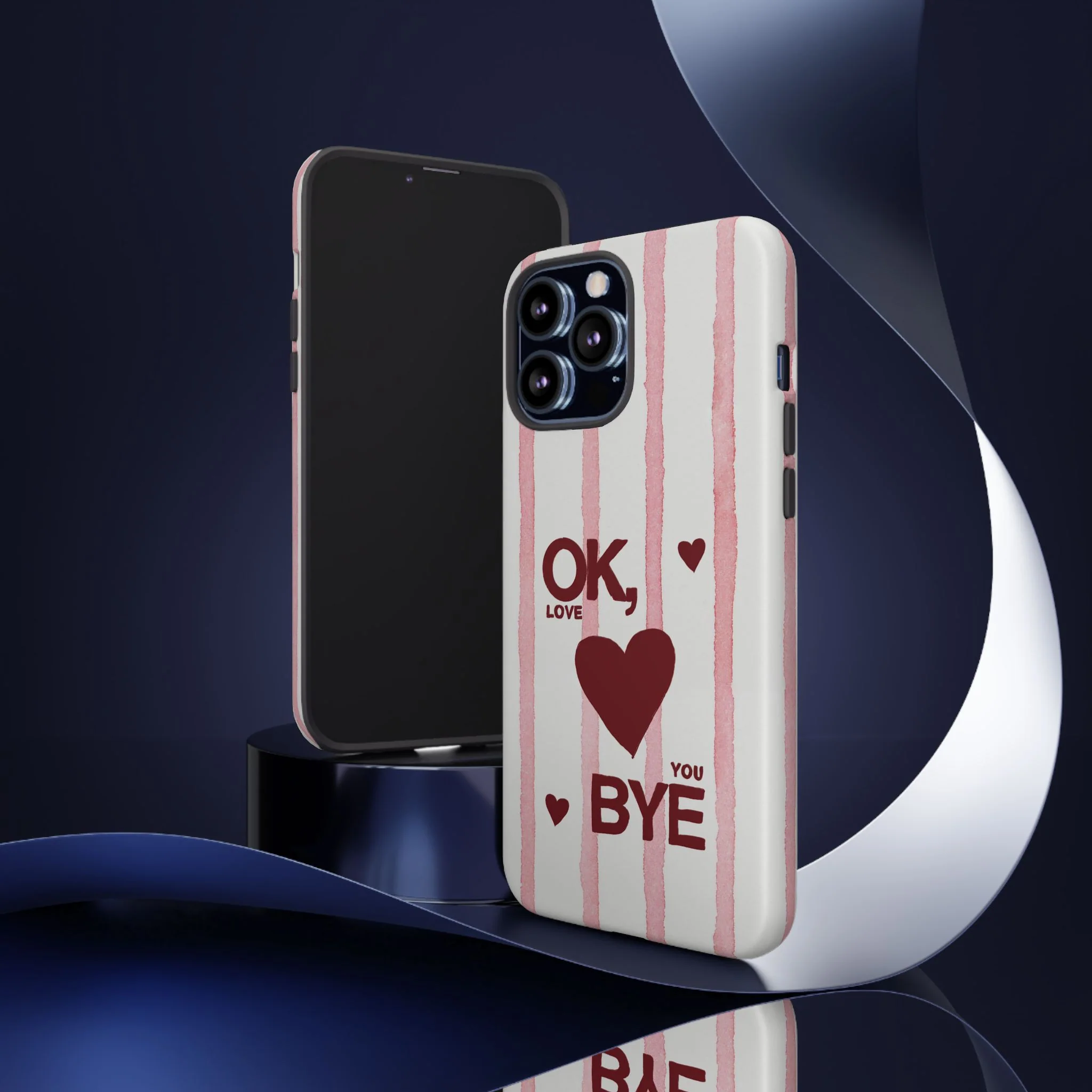 "Ok, Love You, Bye" iPhone Case - Image 100