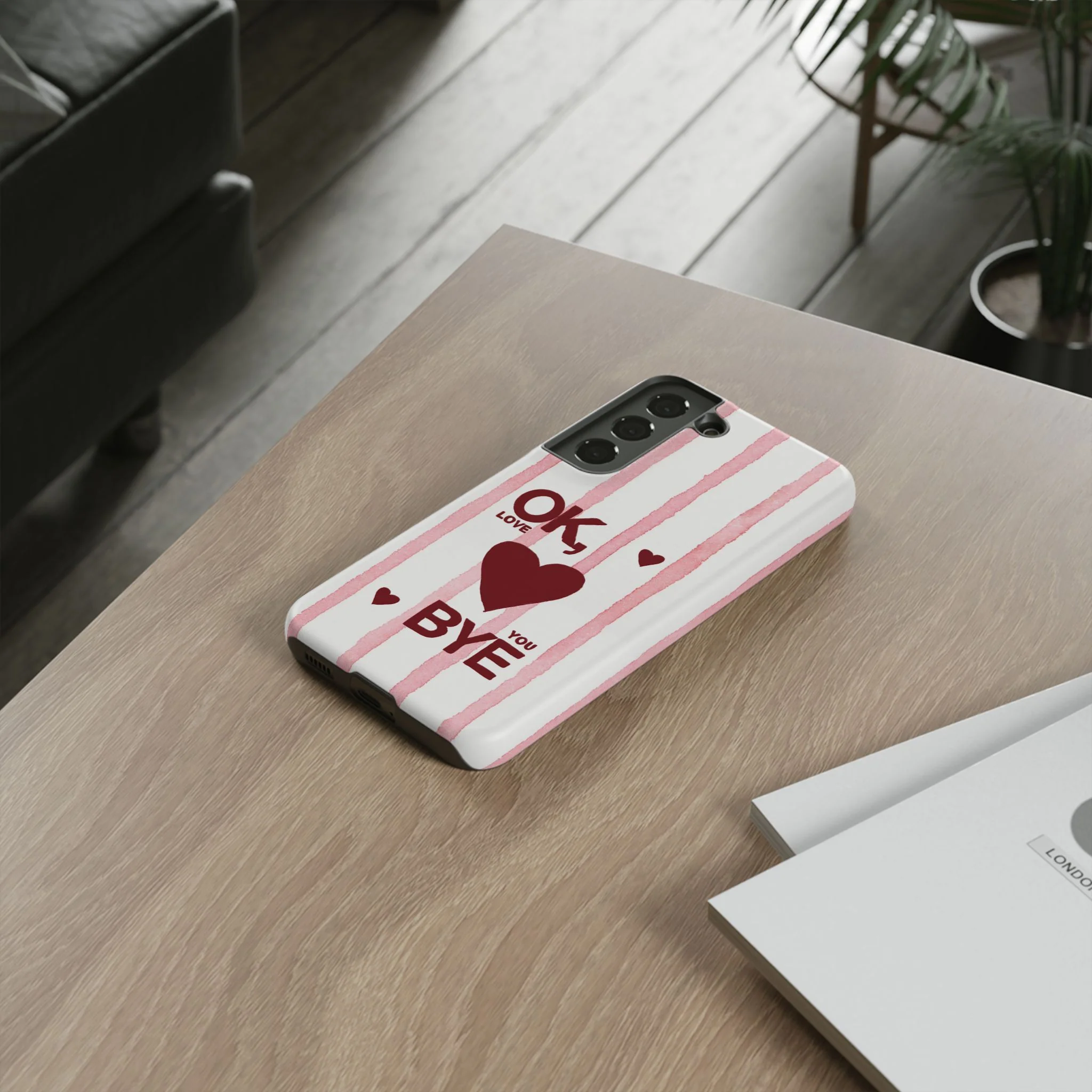 "Ok, Love You, Bye" iPhone Case - Image 104