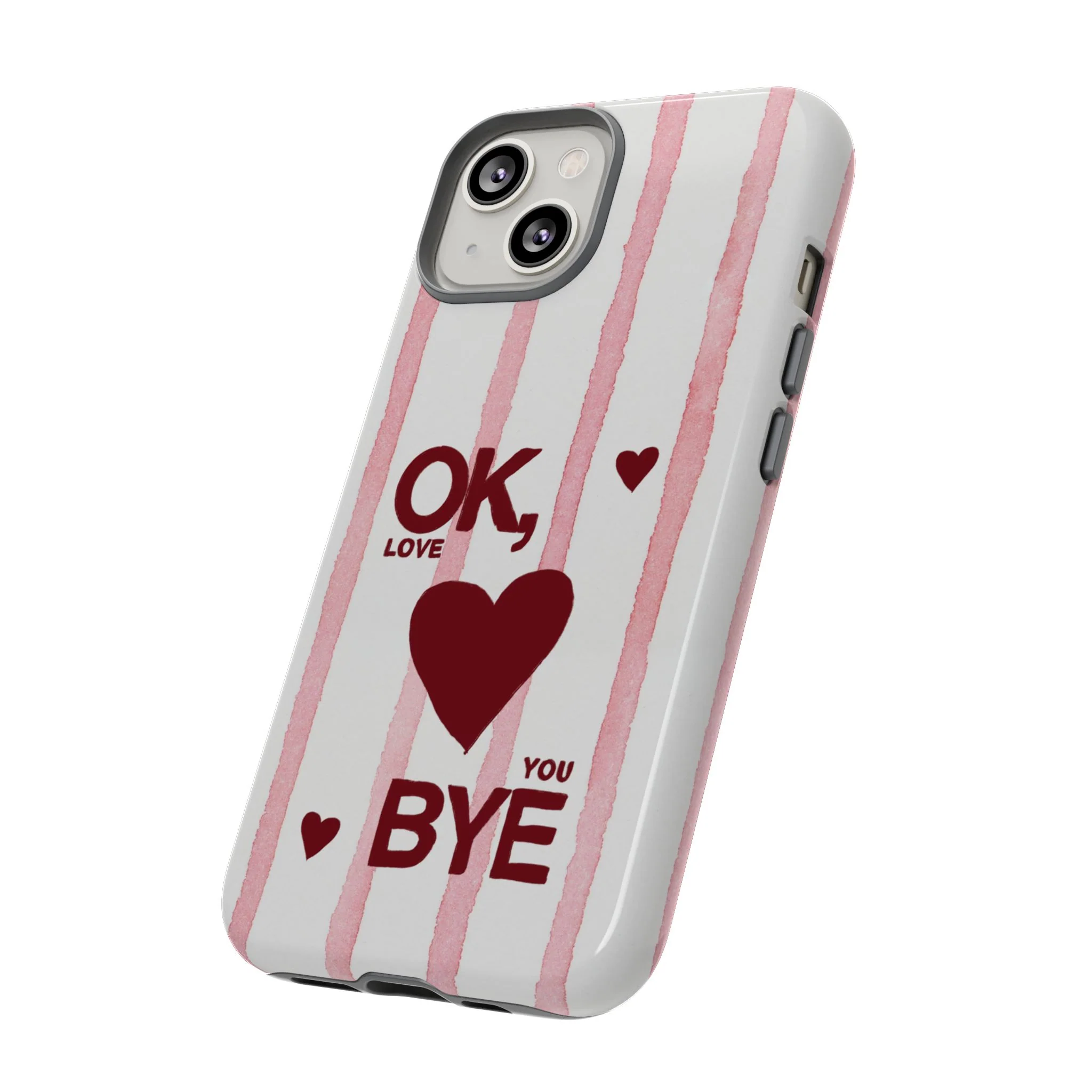 "Ok, Love You, Bye" iPhone Case - Image 109