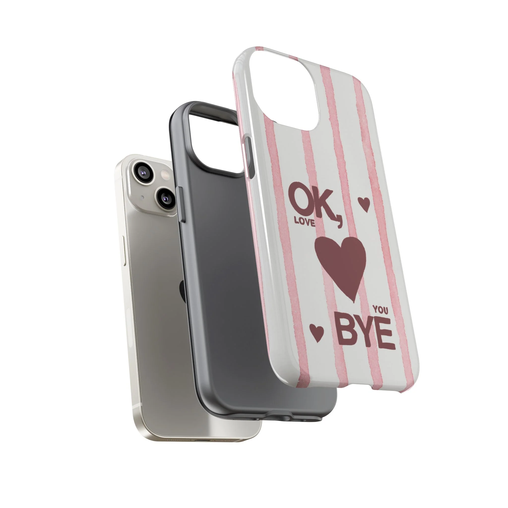 "Ok, Love You, Bye" iPhone Case - Image 110