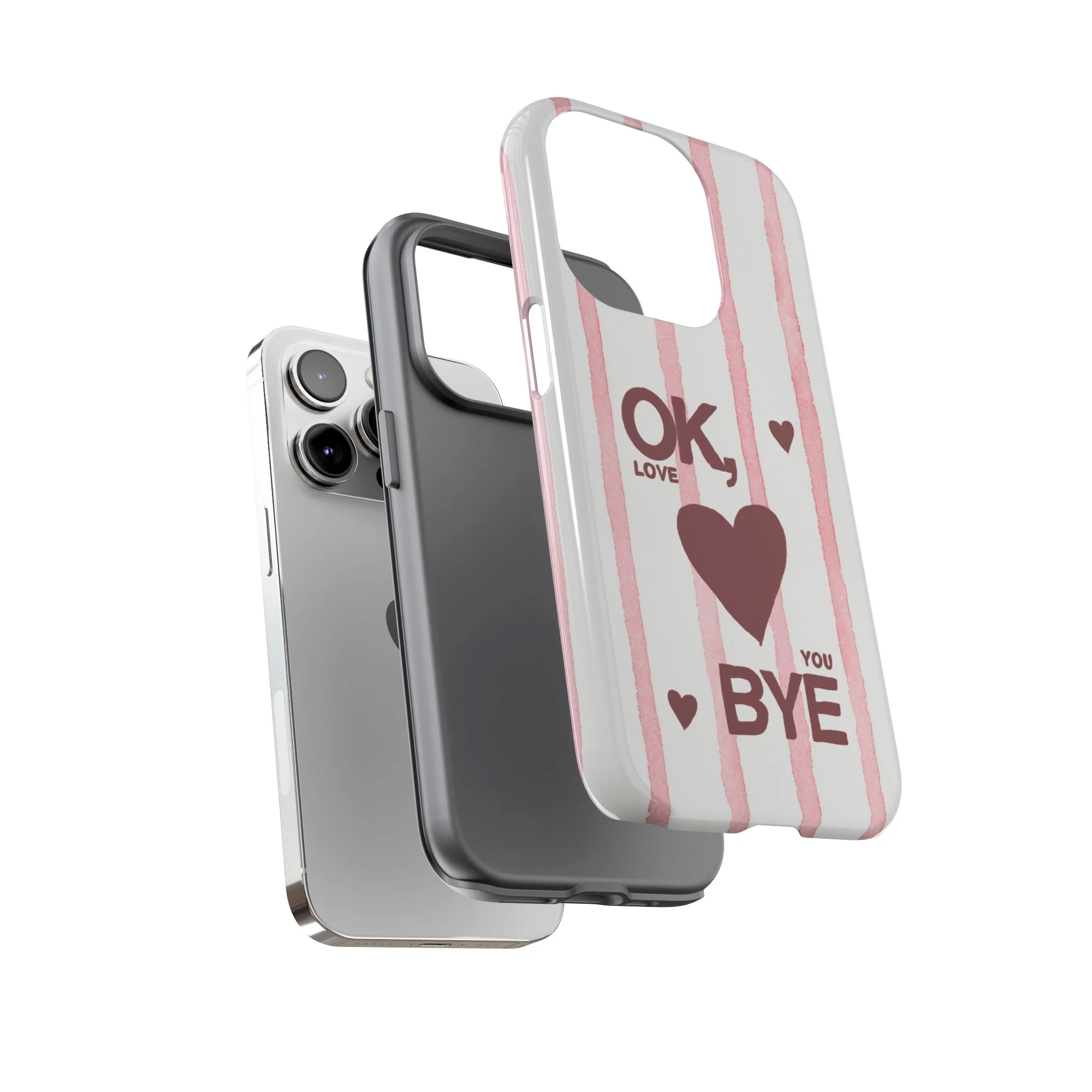 "Ok, Love You, Bye" iPhone Case - Image 116