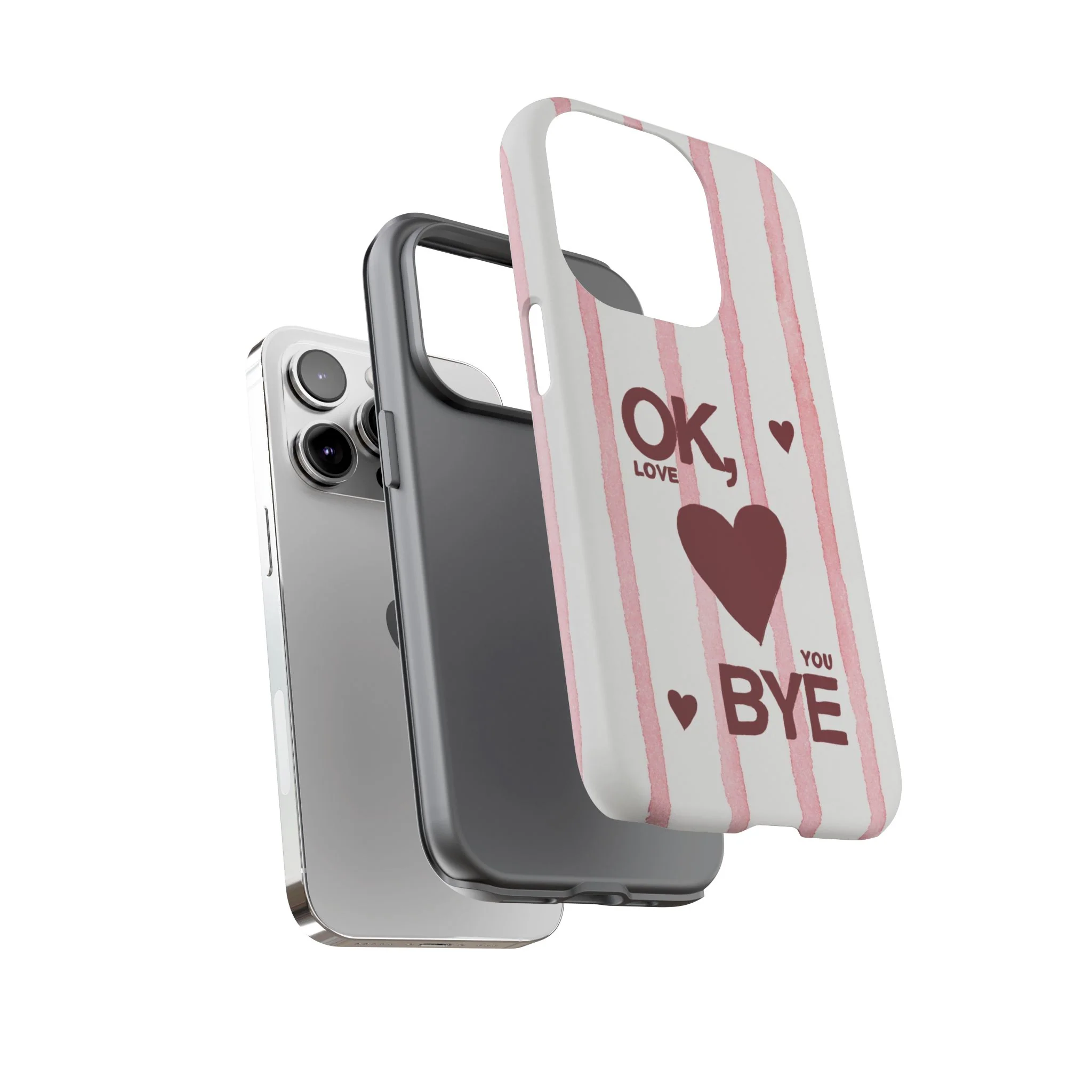 "Ok, Love You, Bye" iPhone Case - Image 119