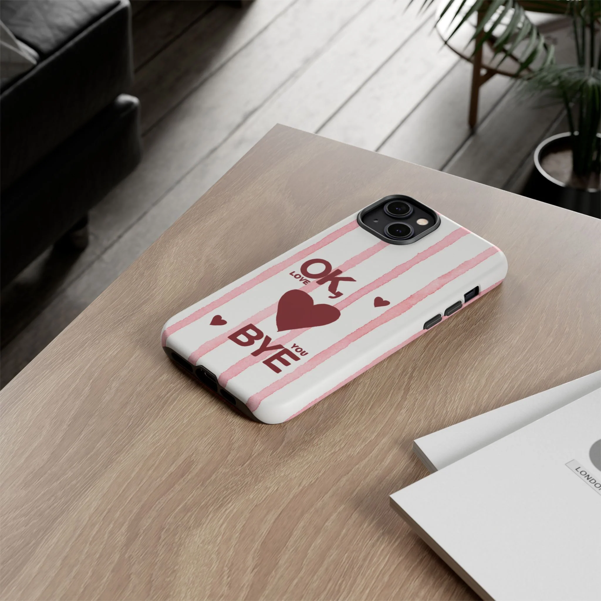"Ok, Love You, Bye" iPhone Case - Image 126