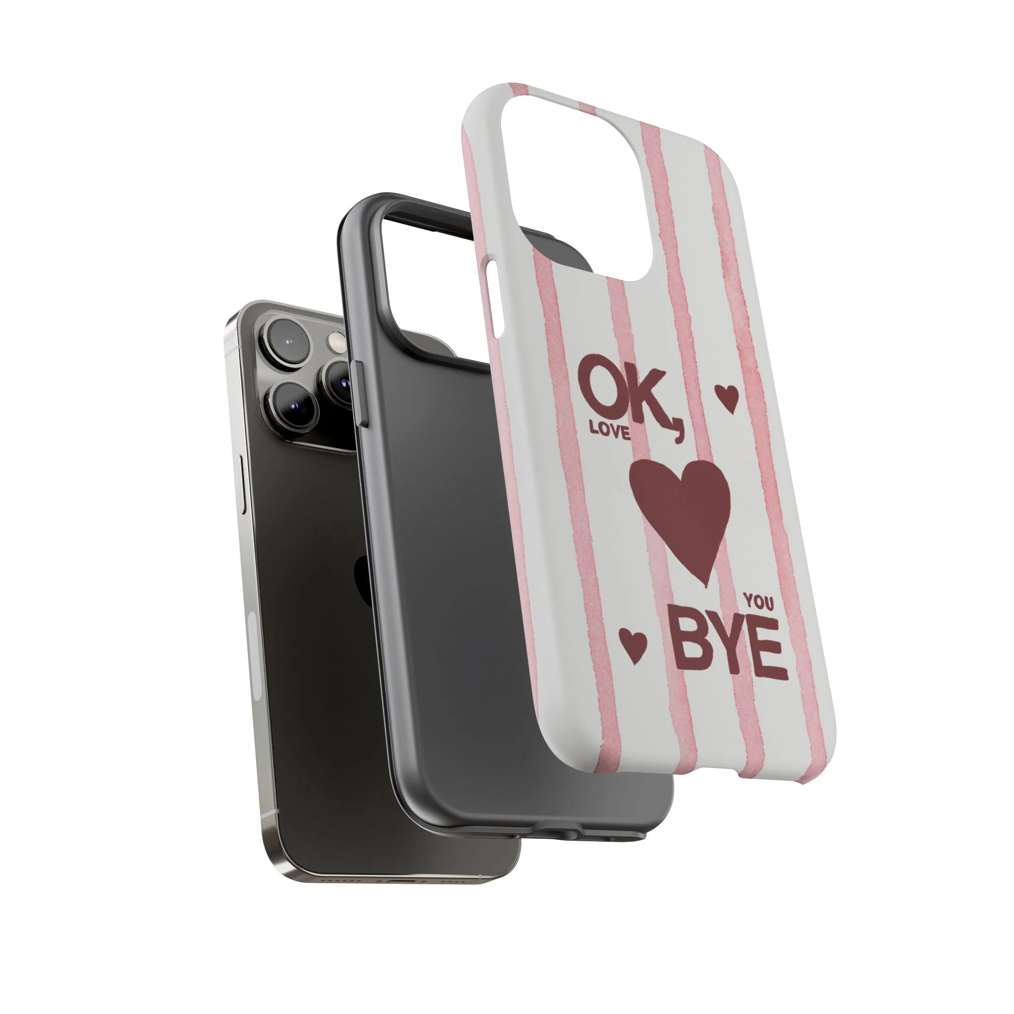"Ok, Love You, Bye" iPhone Case - Image 131