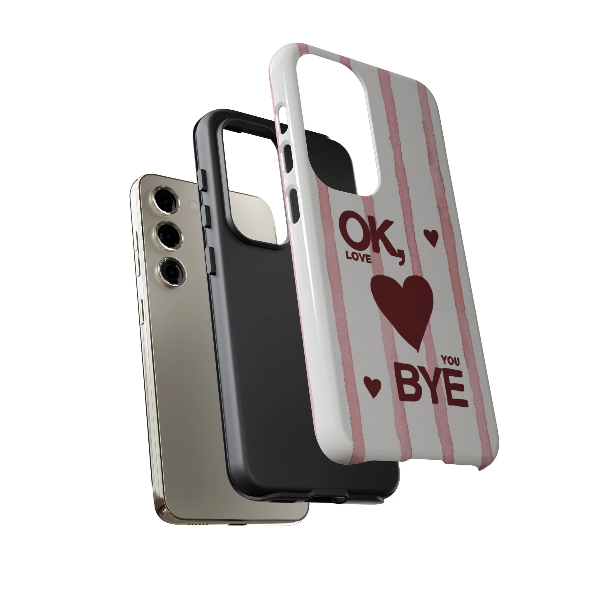 "Ok, Love You, Bye" iPhone Case - Image 134