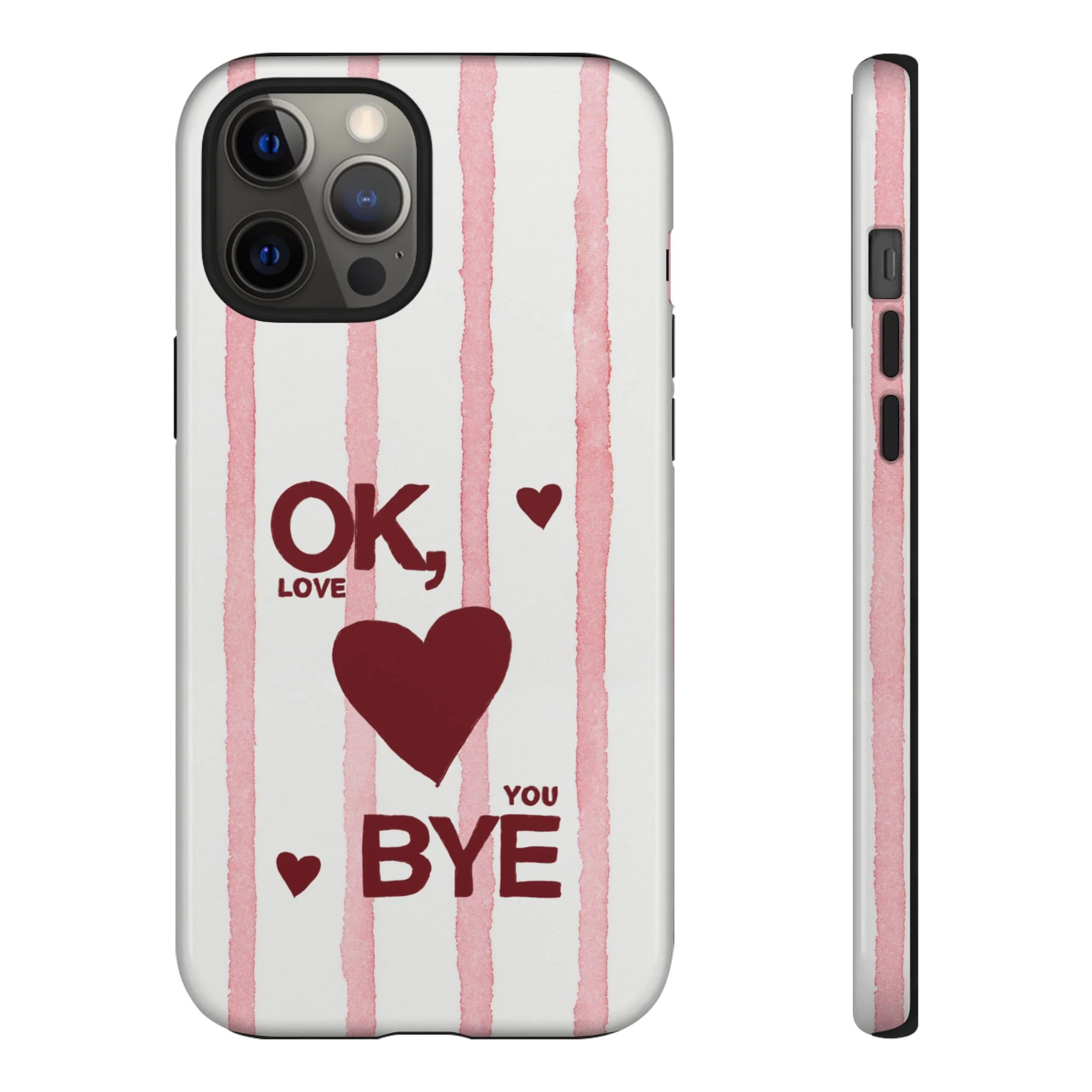"Ok, Love You, Bye" iPhone Case - Image 15