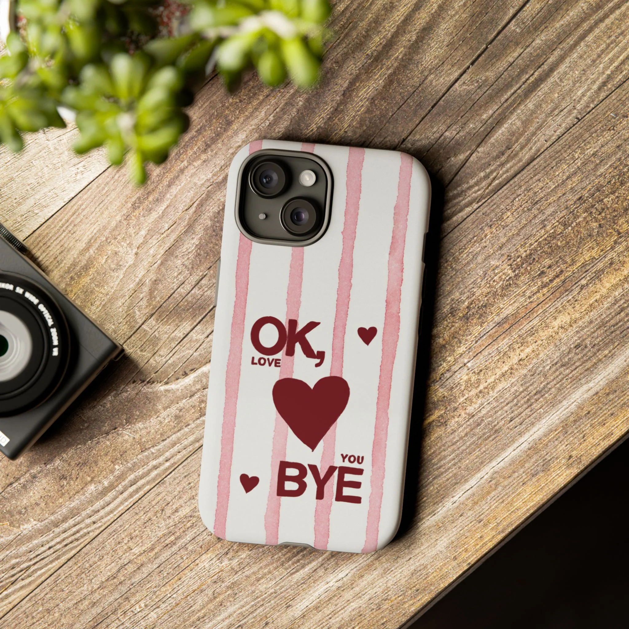 "Ok, Love You, Bye" iPhone Case - Image 154