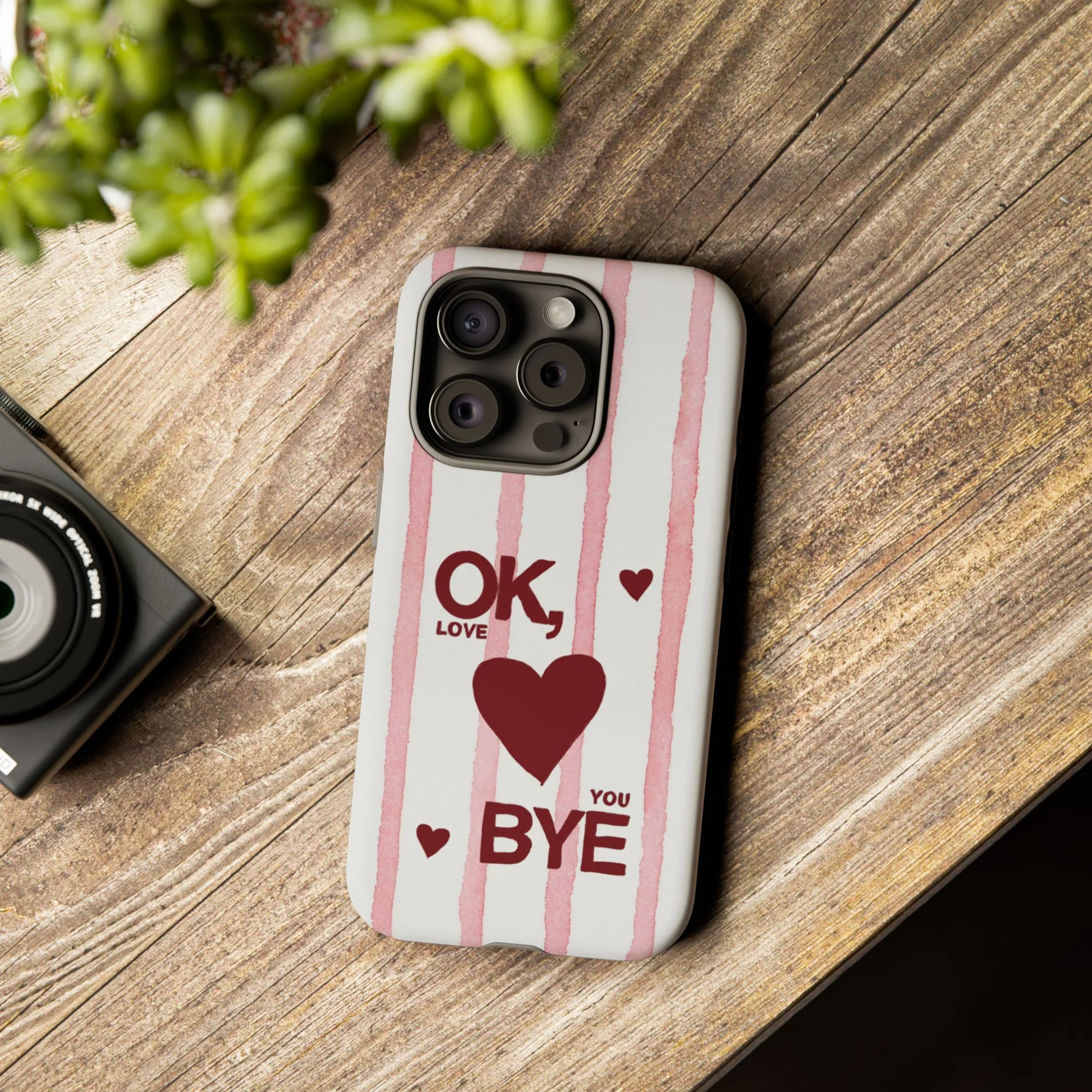 "Ok, Love You, Bye" iPhone Case - Image 162