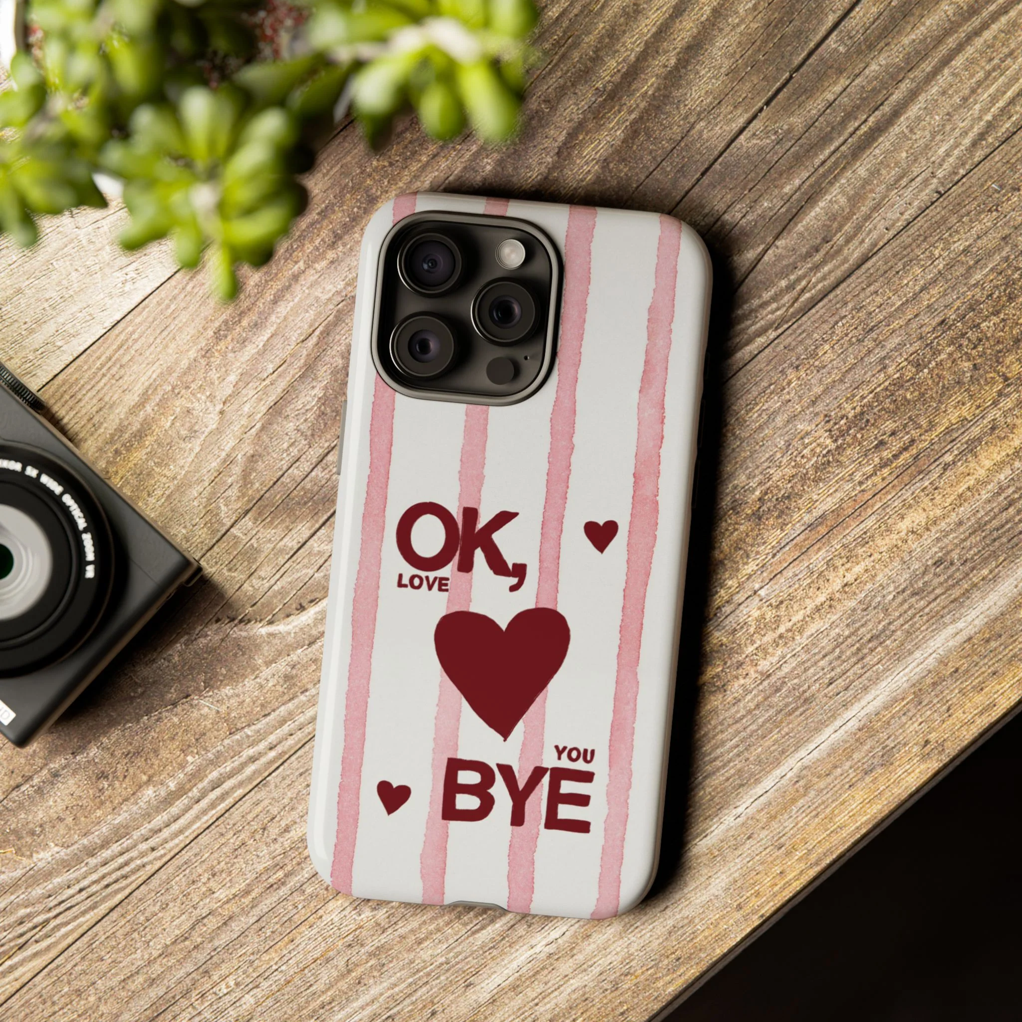 "Ok, Love You, Bye" iPhone Case - Image 164