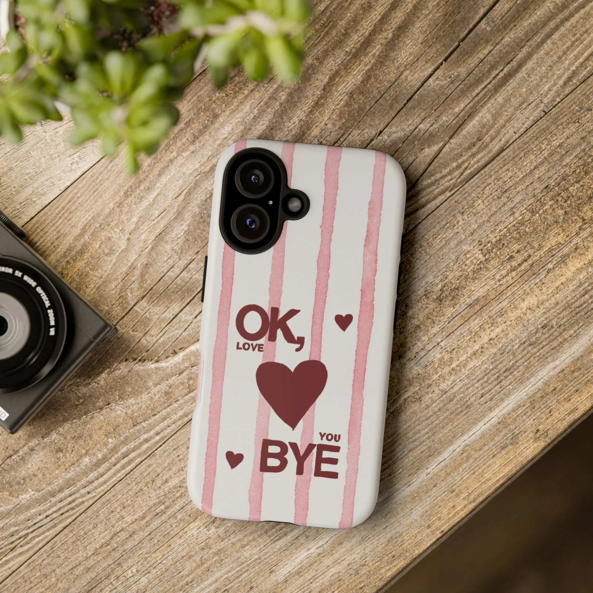 "Ok, Love You, Bye" iPhone Case - Image 202