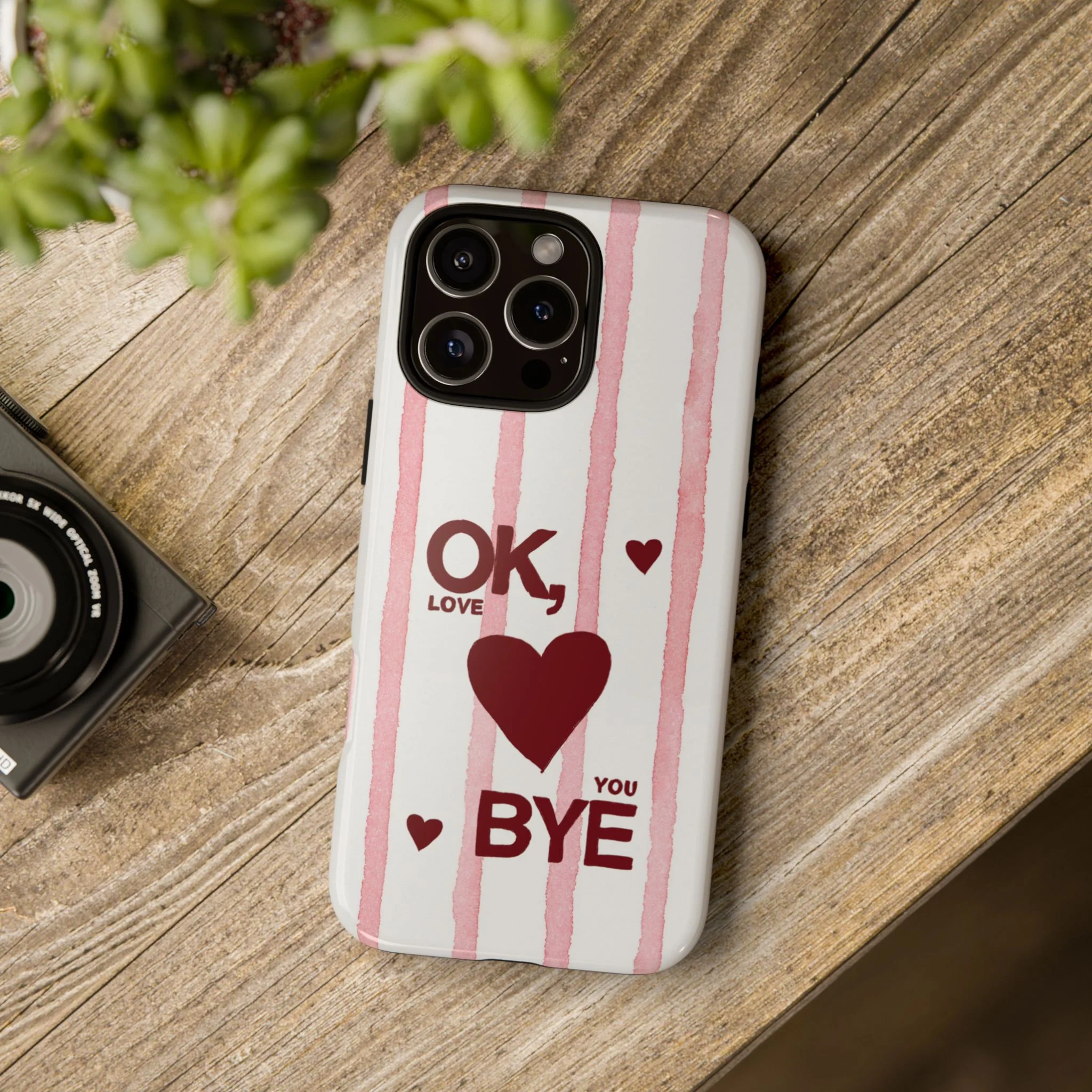 "Ok, Love You, Bye" iPhone Case - Image 217