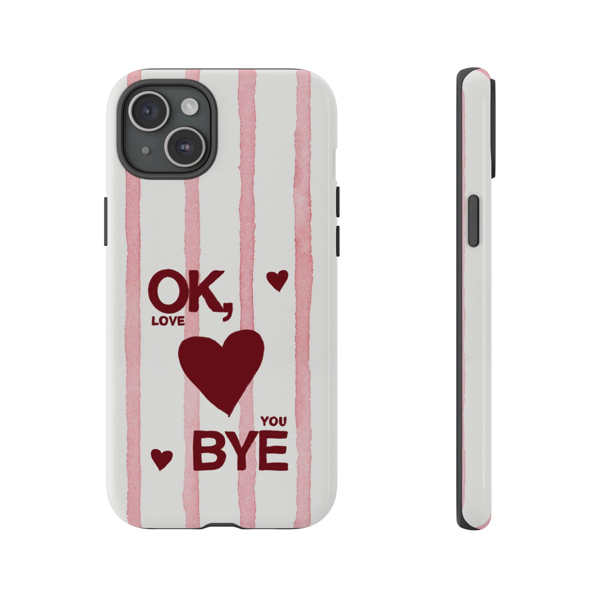 "Ok, Love You, Bye" iPhone Case - Image 49