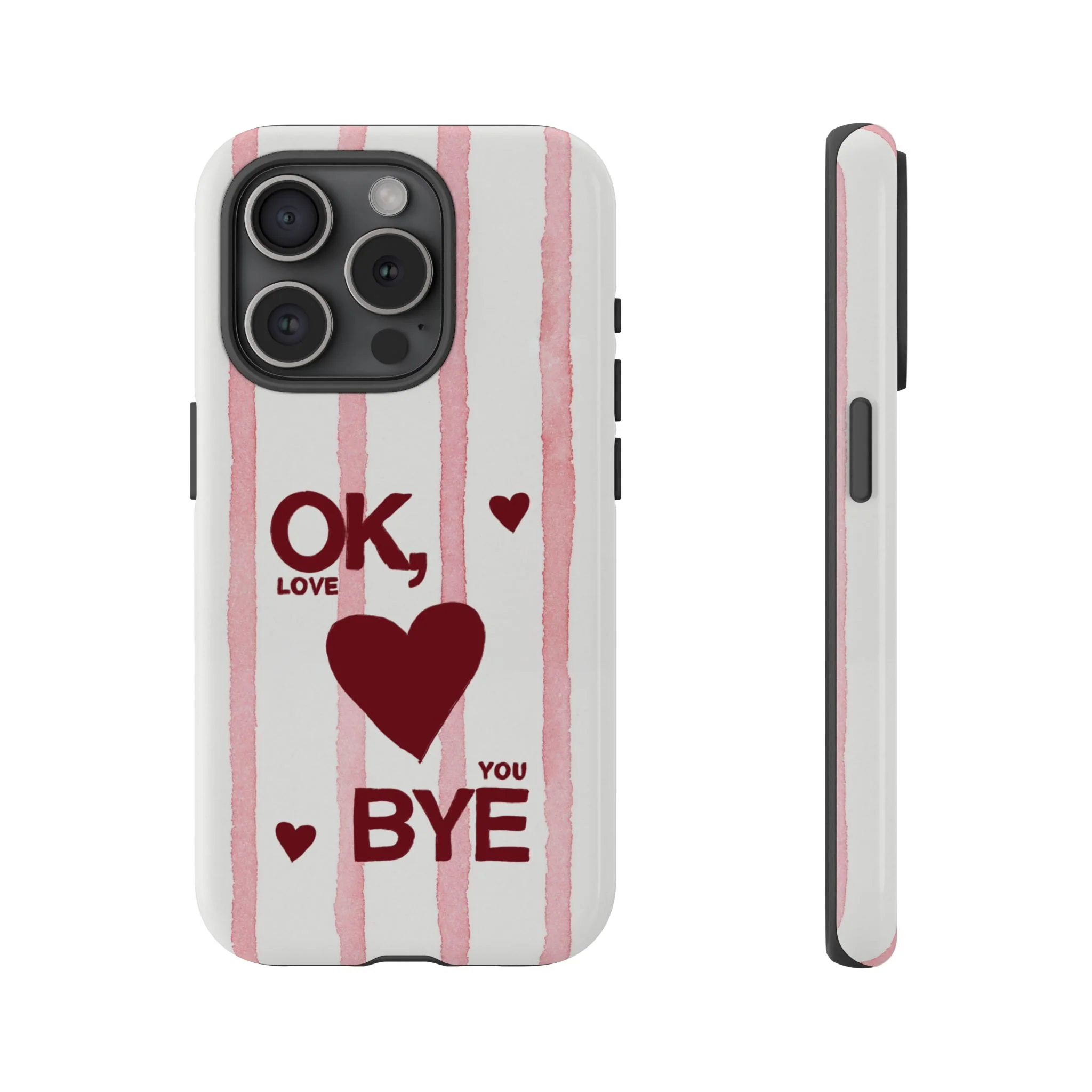"Ok, Love You, Bye" iPhone Case - Image 51