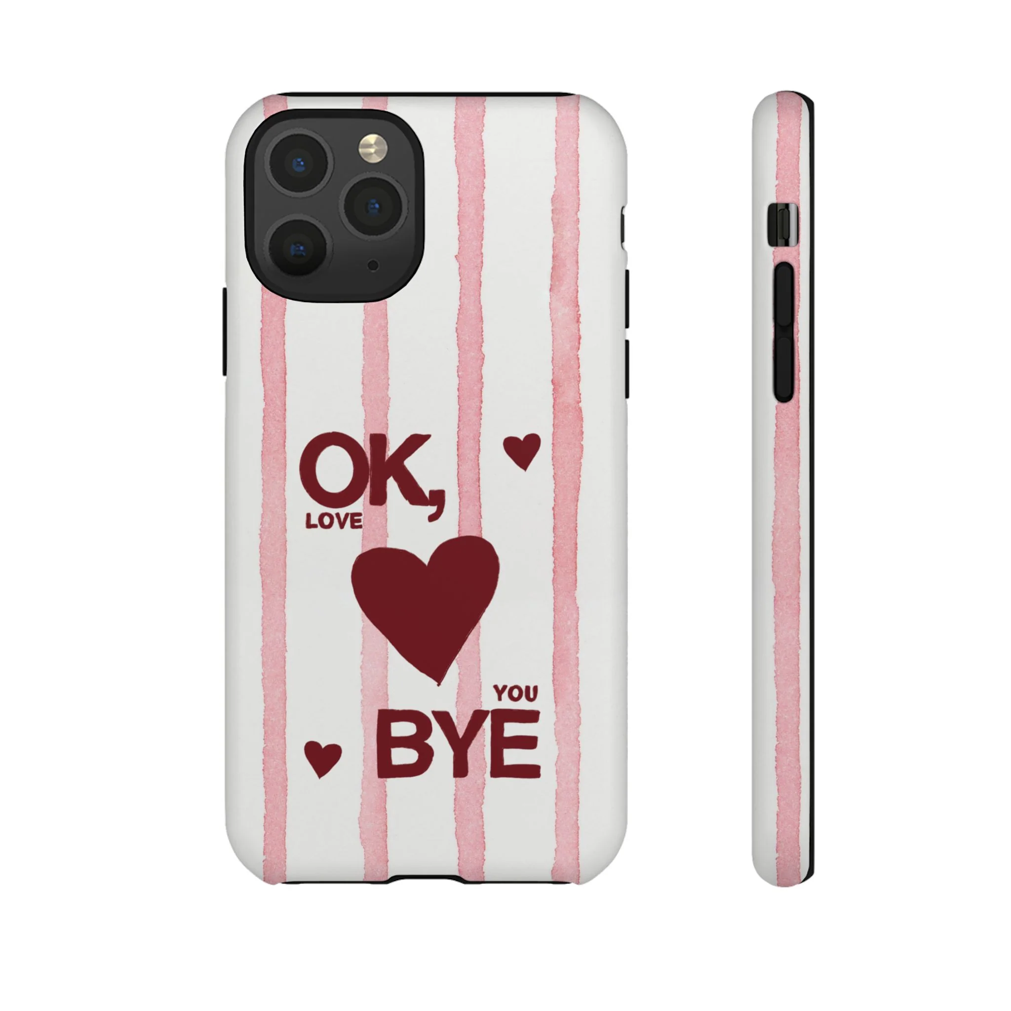 "Ok, Love You, Bye" iPhone Case - Image 6