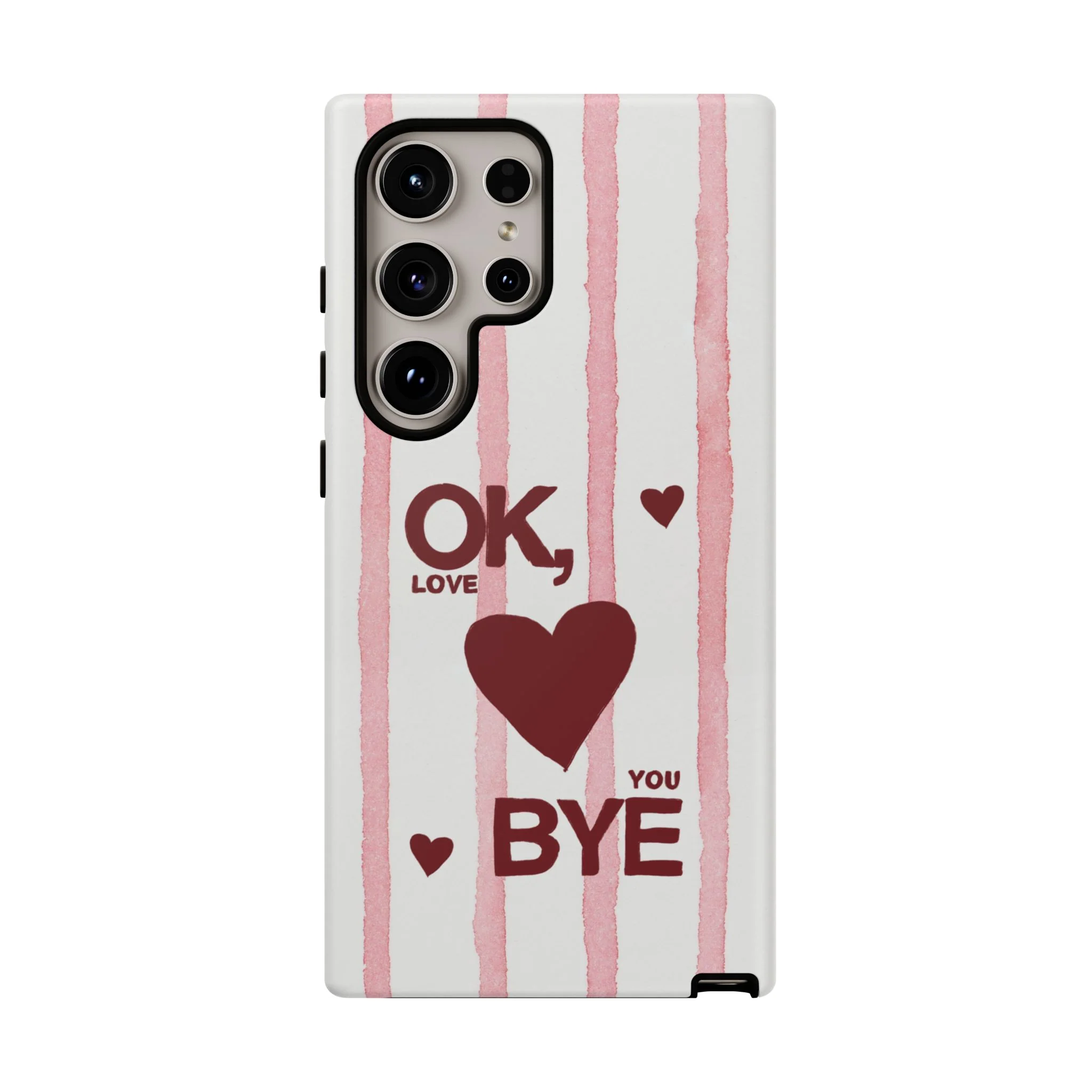 "Ok, Love You, Bye" iPhone Case - Image 60