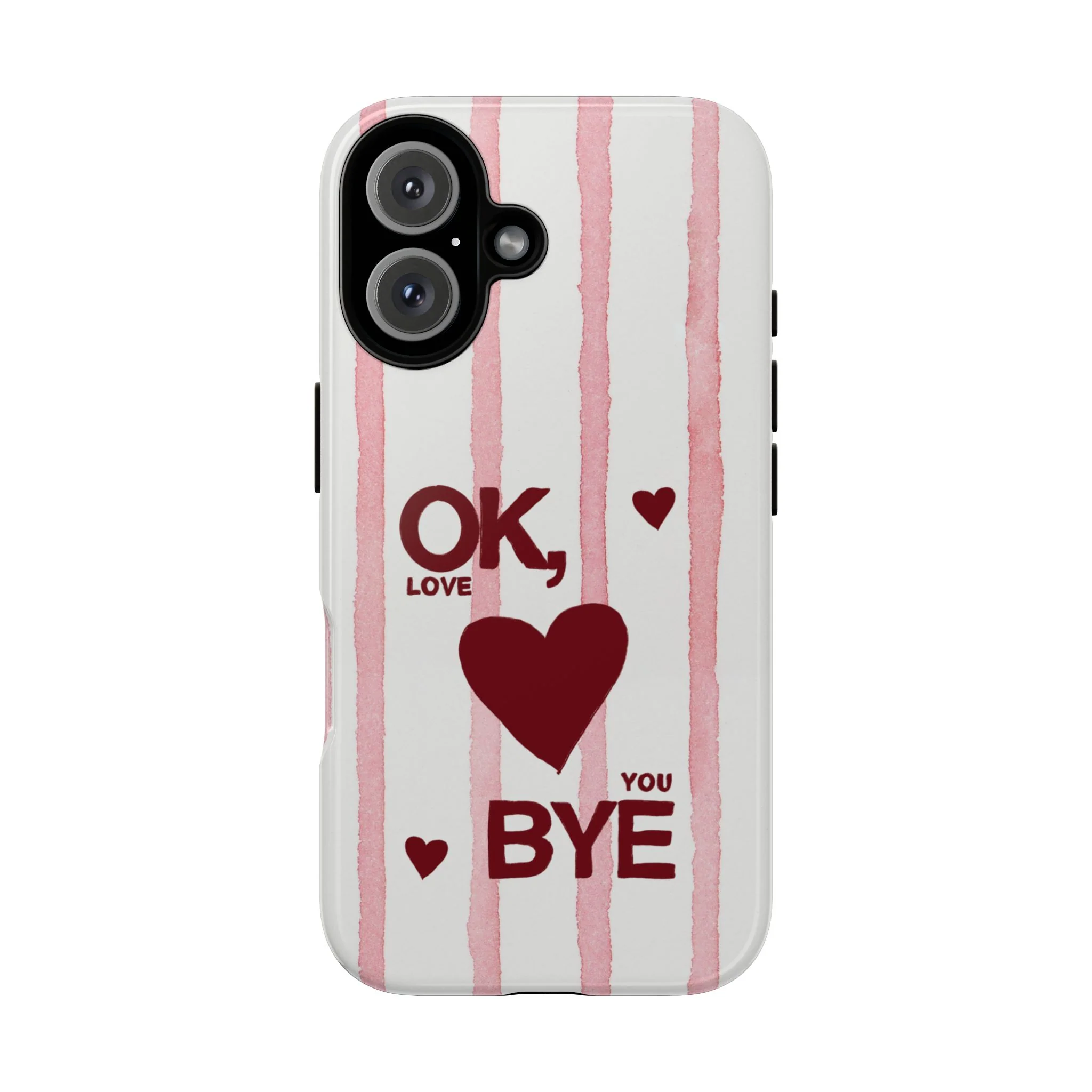 "Ok, Love You, Bye" iPhone Case - Image 65