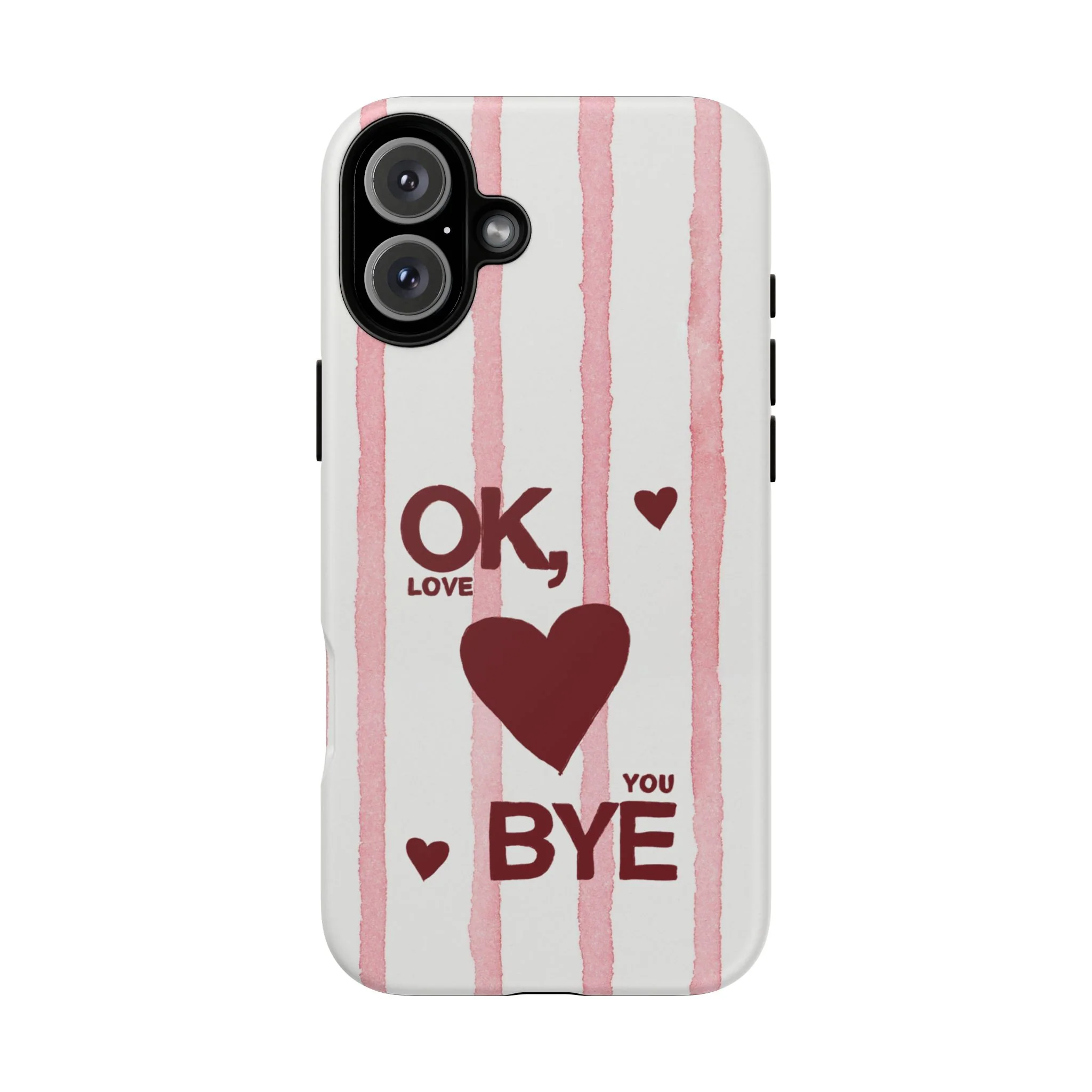 "Ok, Love You, Bye" iPhone Case - Image 68