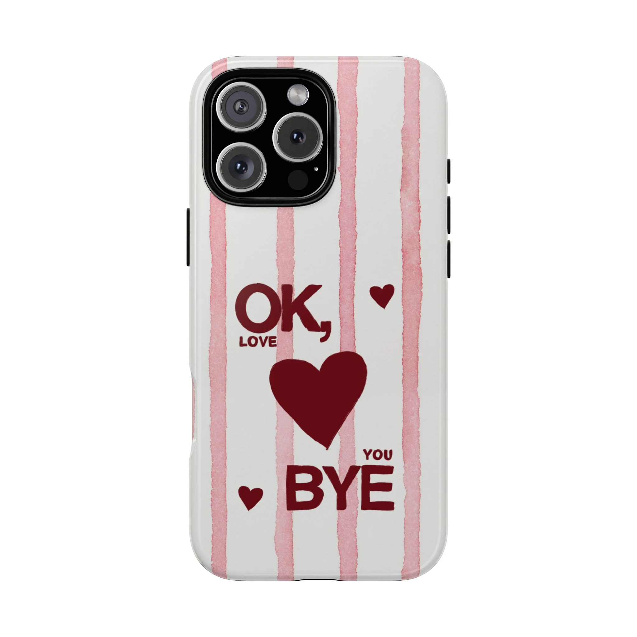 "Ok, Love You, Bye" iPhone Case - Image 71