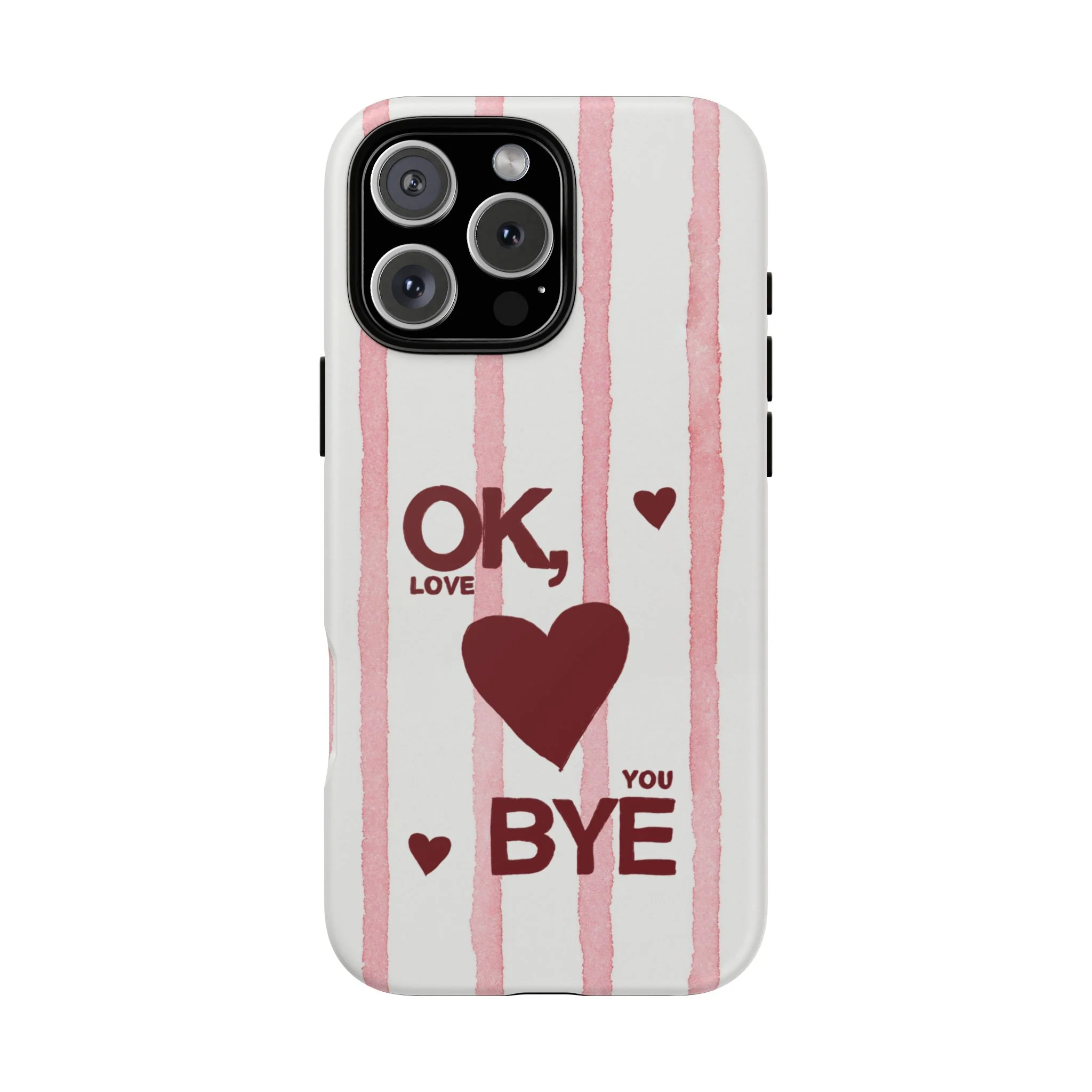 "Ok, Love You, Bye" iPhone Case - Image 72
