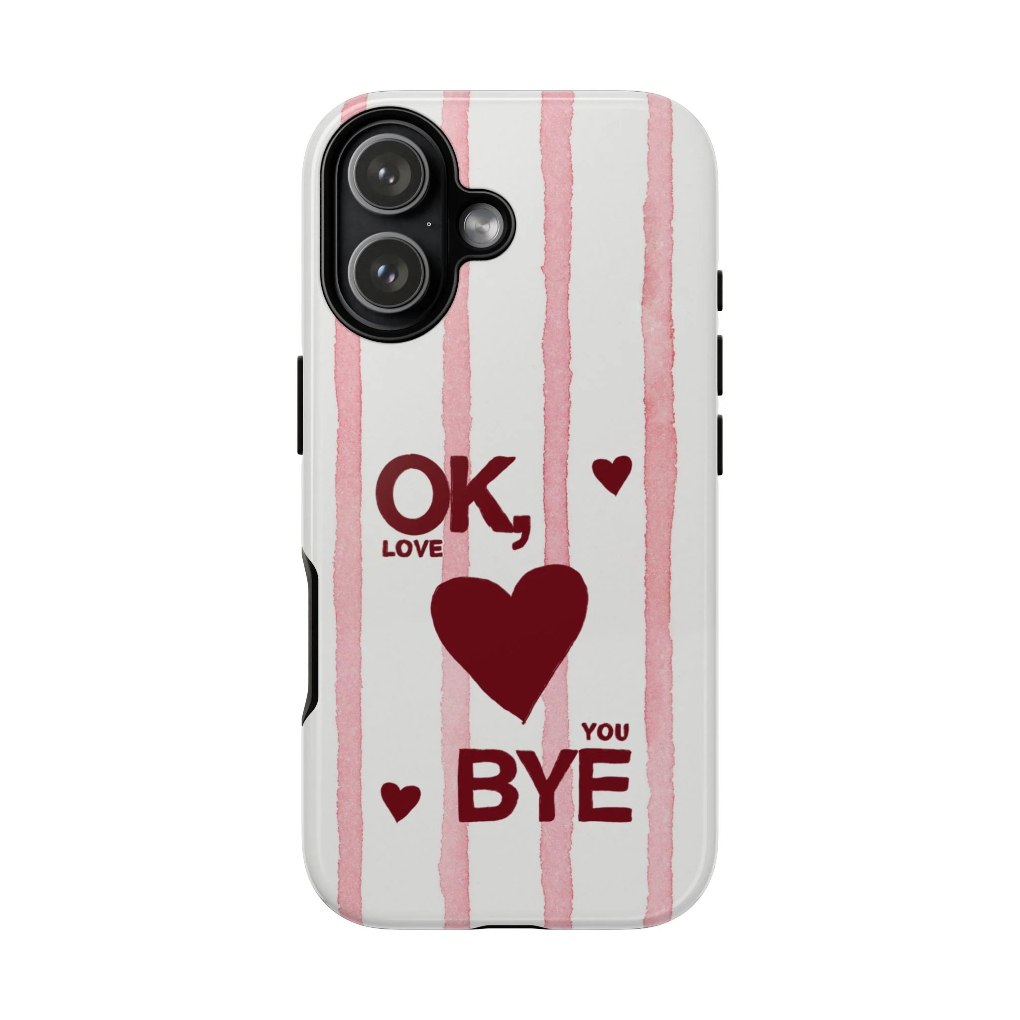 "Ok, Love You, Bye" iPhone Case - Image 85