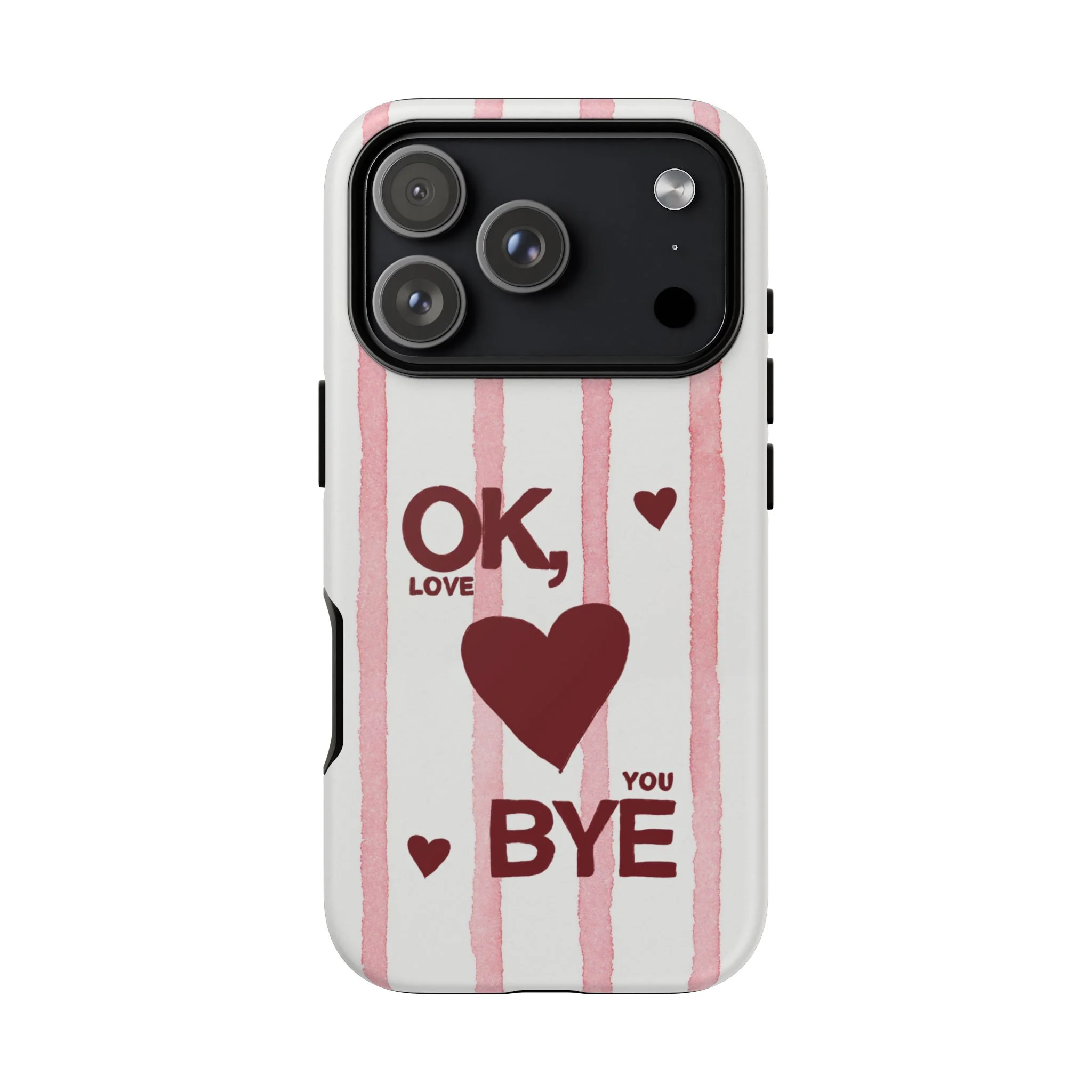 "Ok, Love You, Bye" iPhone Case - Image 90