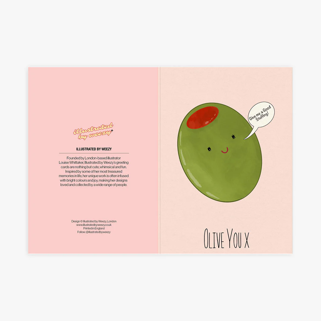 Olive You x Valentines Card - Image 3