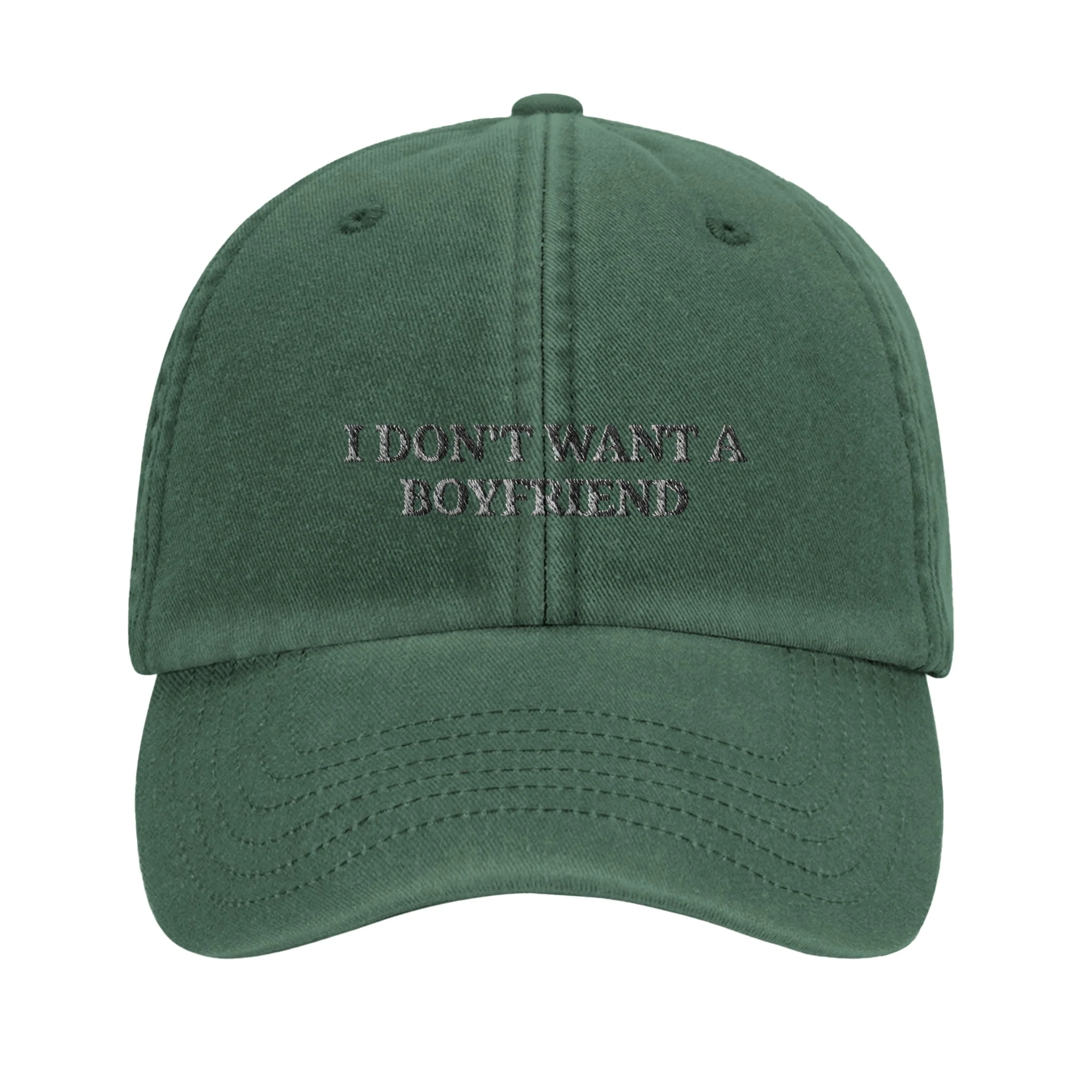 I Don't Want a Boyfriend - Olivia Dean Inspired Cap - Image 3