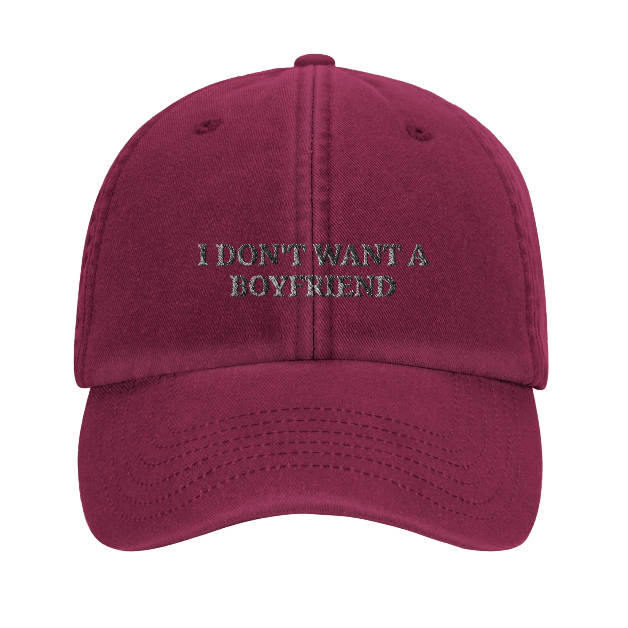 I Don't Want a Boyfriend - Olivia Dean Inspired Cap - Image 4