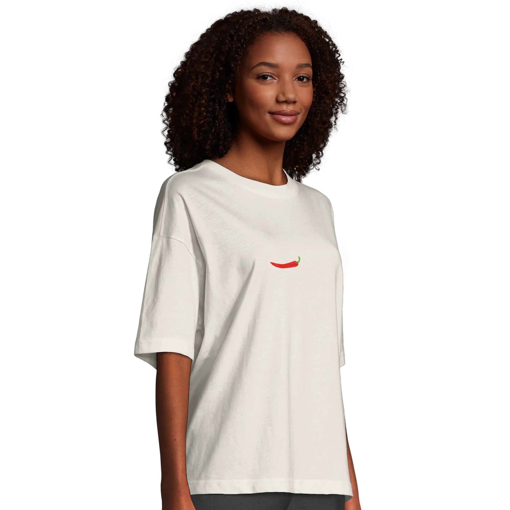 Only Here For The Spicy Margs Oversized T-shirt - Image 8