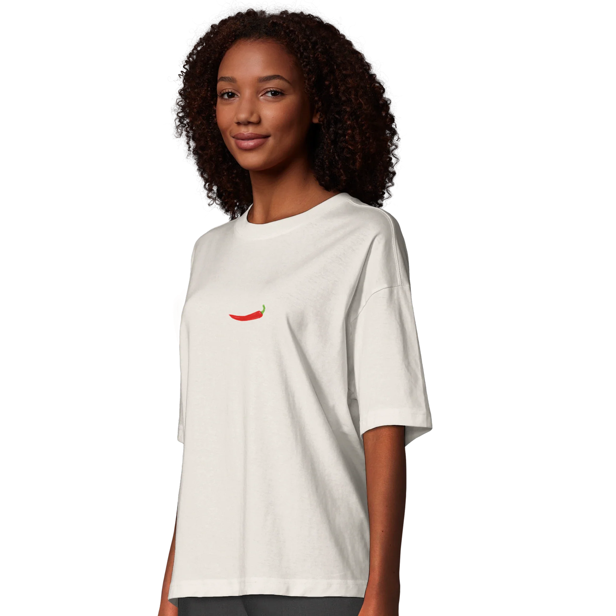 Only Here For The Spicy Margs Oversized T-shirt - Image 9