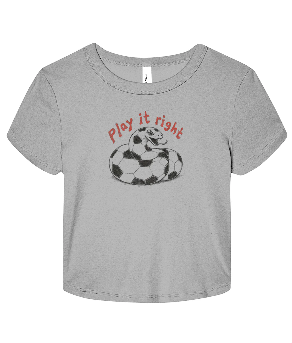 Play It Right Snake Football Baby T-shirt - Image 3