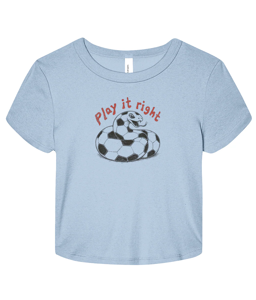 Play It Right Snake Football Baby T-shirt - Image 4