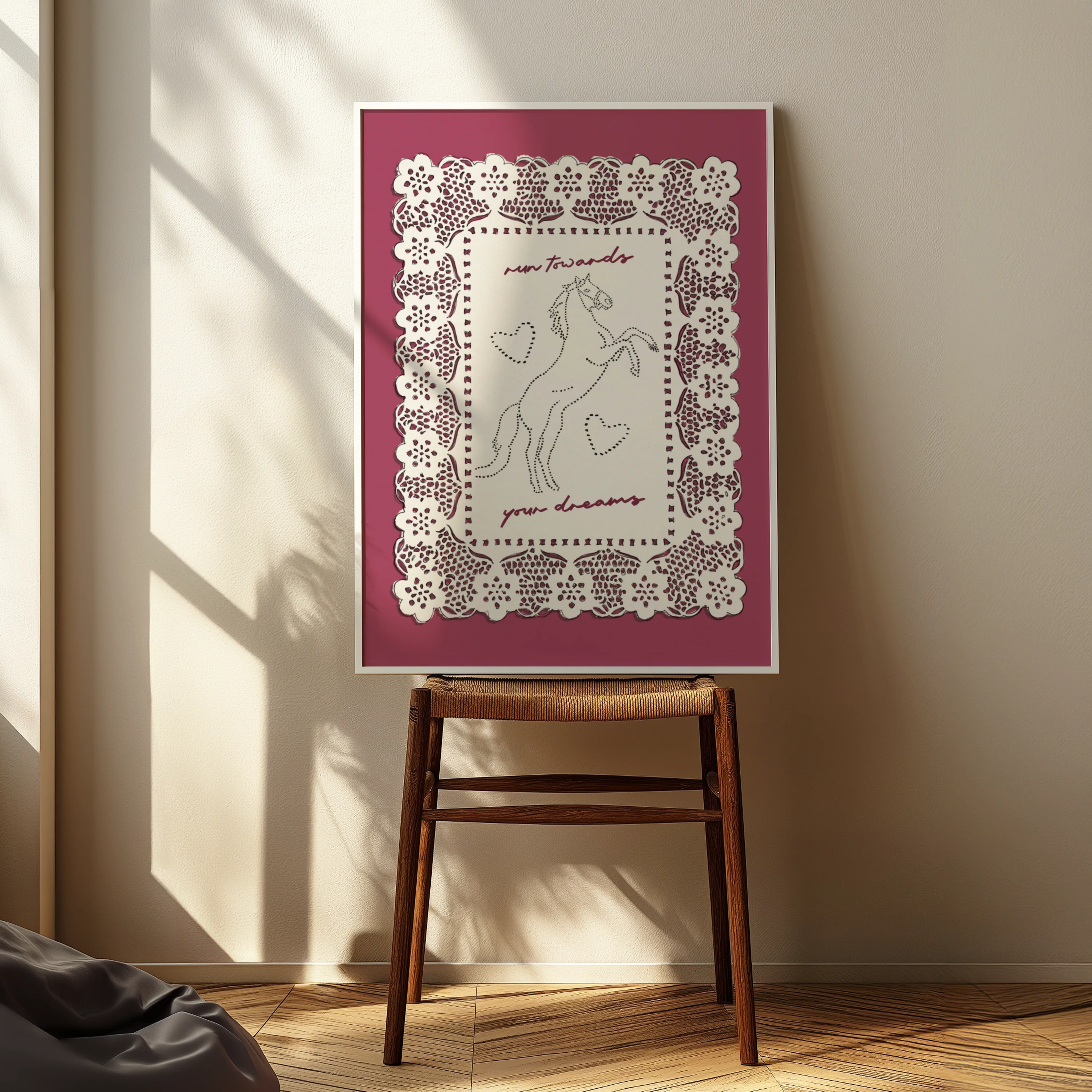 Run Towards Your Dreams Print - Image 4