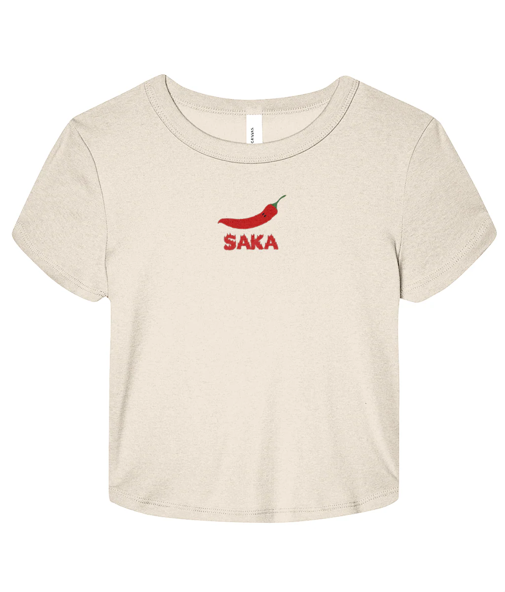 Spicy Saka Micro Rib Baby T-shirt - Image 2