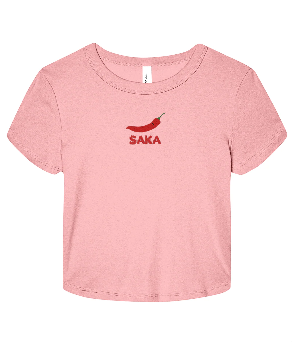 Spicy Saka Micro Rib Baby T-shirt - Image 3